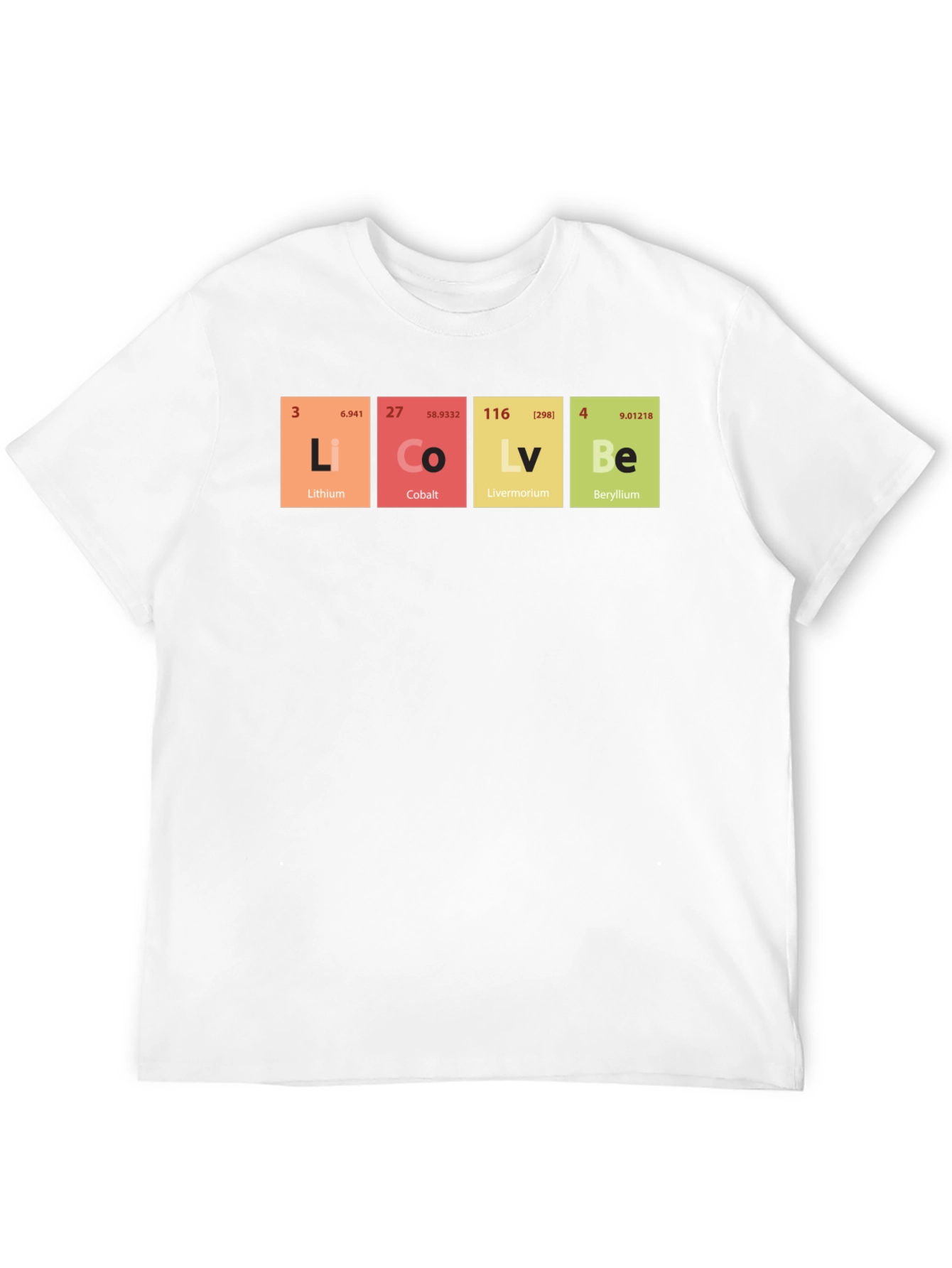 Periodic Table Love T-Shirt Chemistry Science Tee