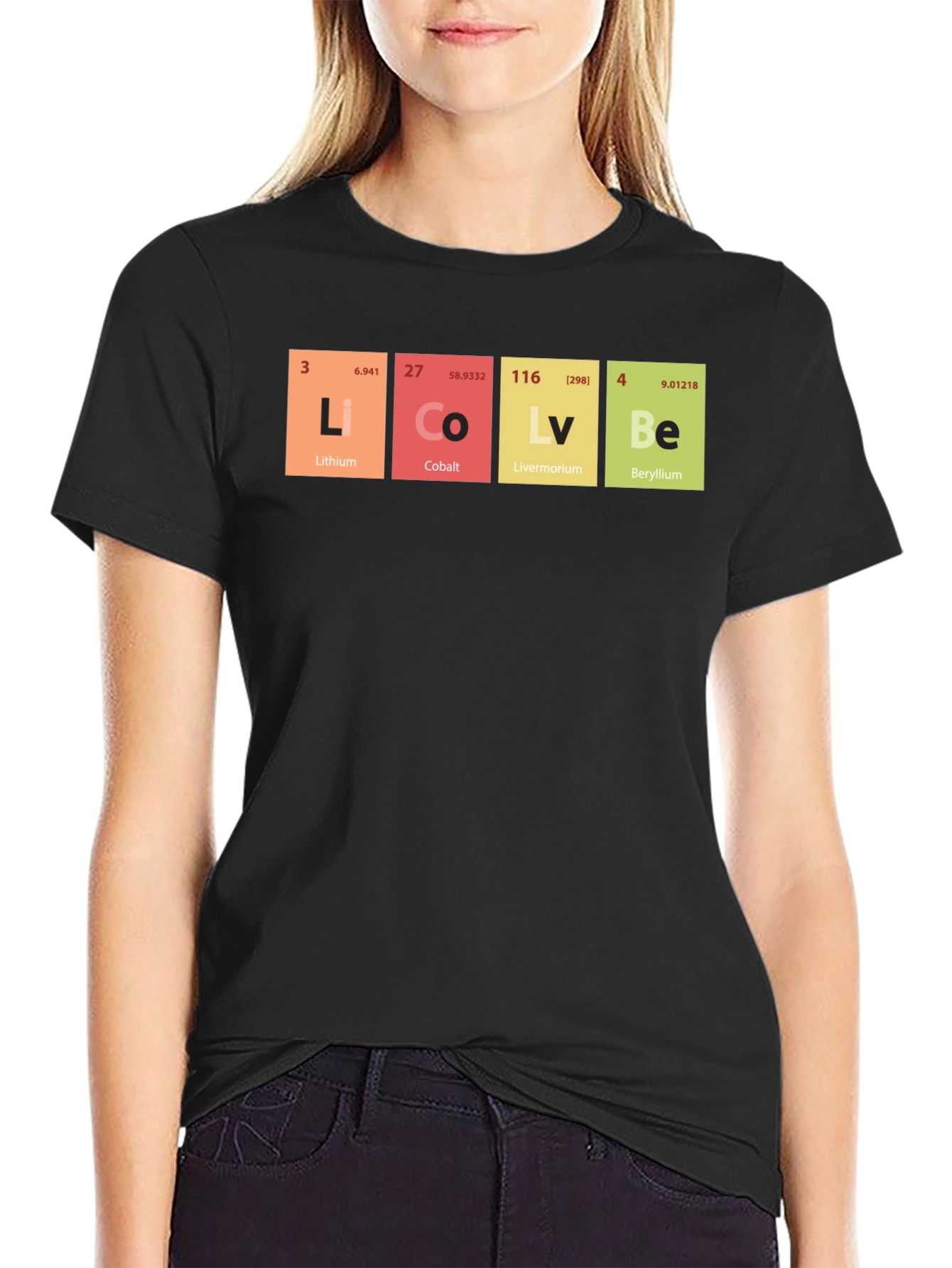 Periodic Table Love T-Shirt Chemistry Science Tee