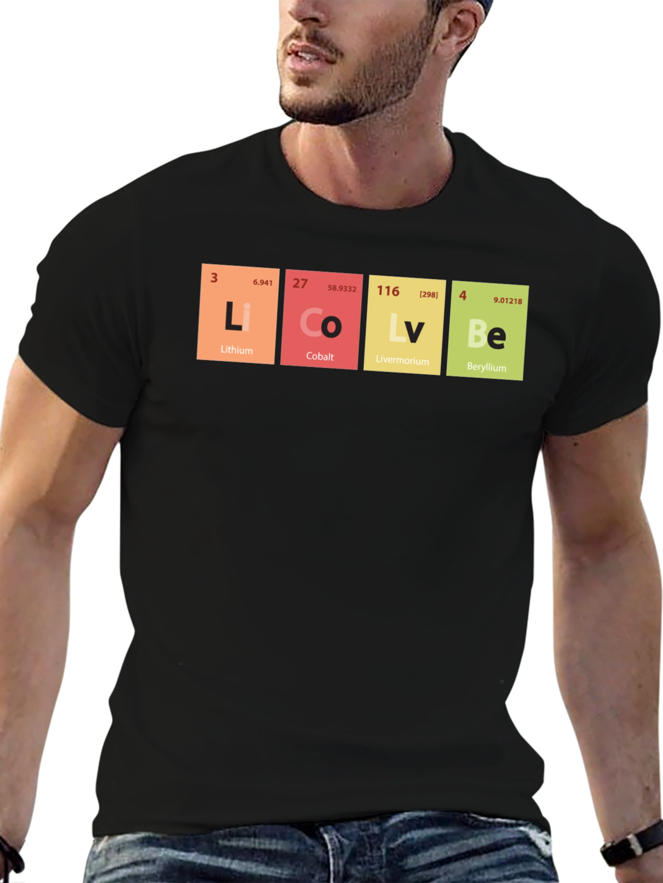 Periodic Table Love T-Shirt Chemistry Science Tee