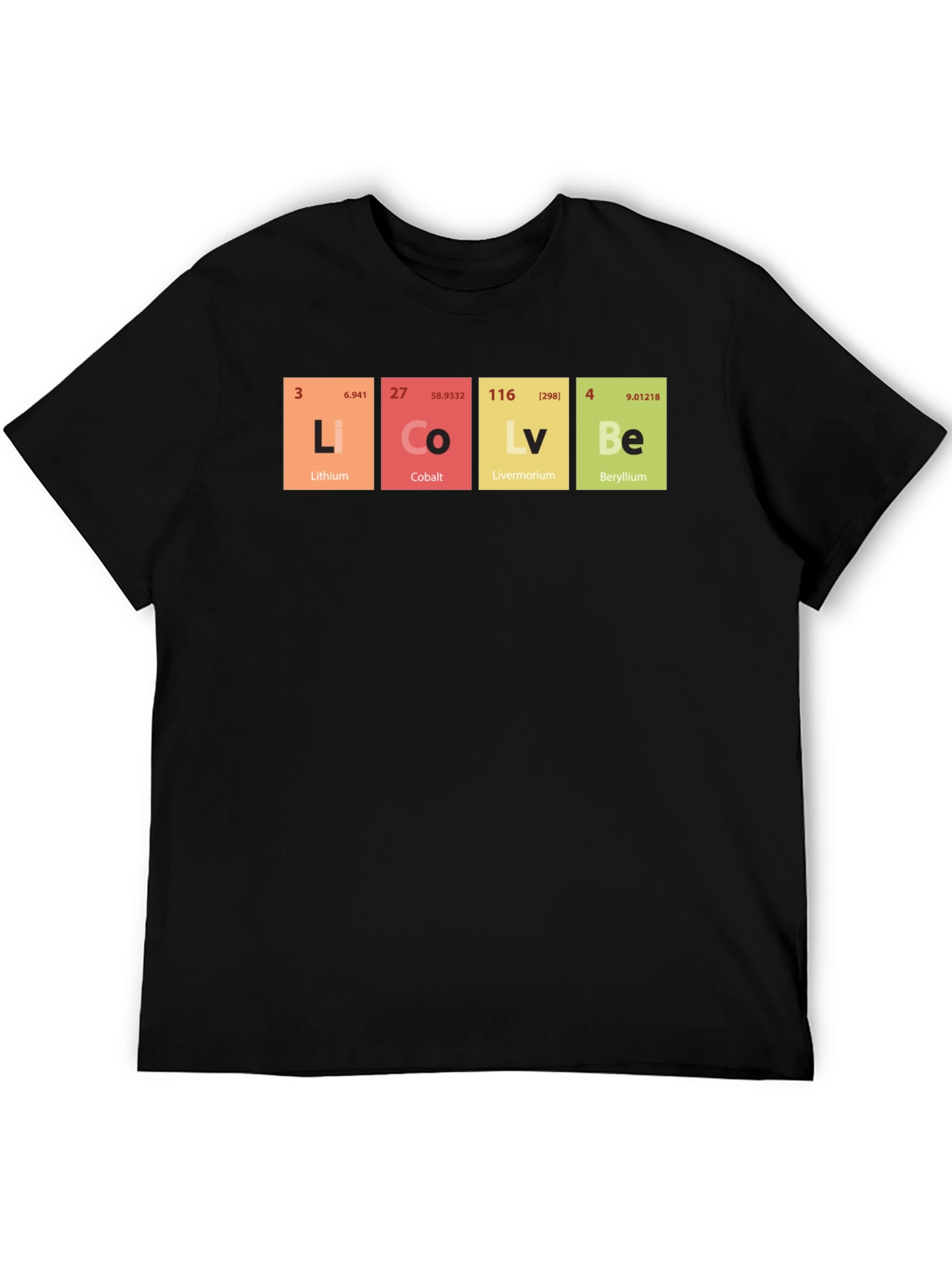 Periodic Table Love T-Shirt Chemistry Science Tee
