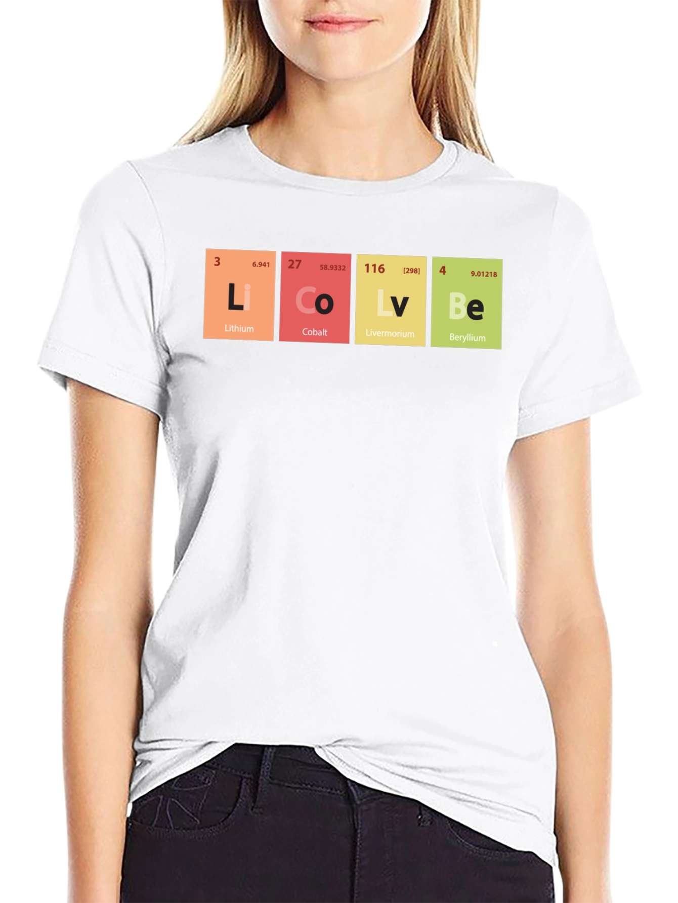 Periodic Table Love T-Shirt Chemistry Science Tee