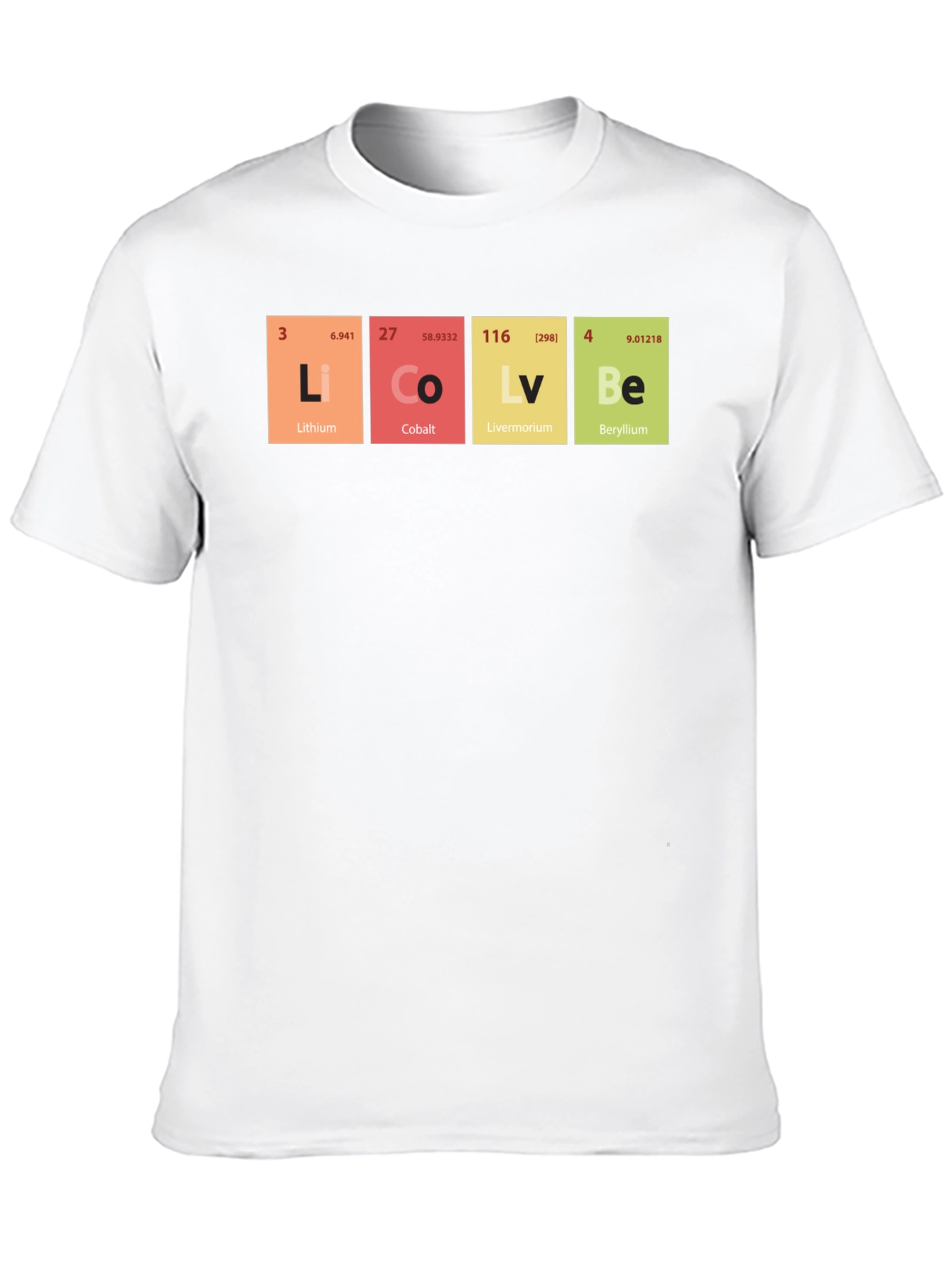 Periodic Table Love T-Shirt Chemistry Science Tee