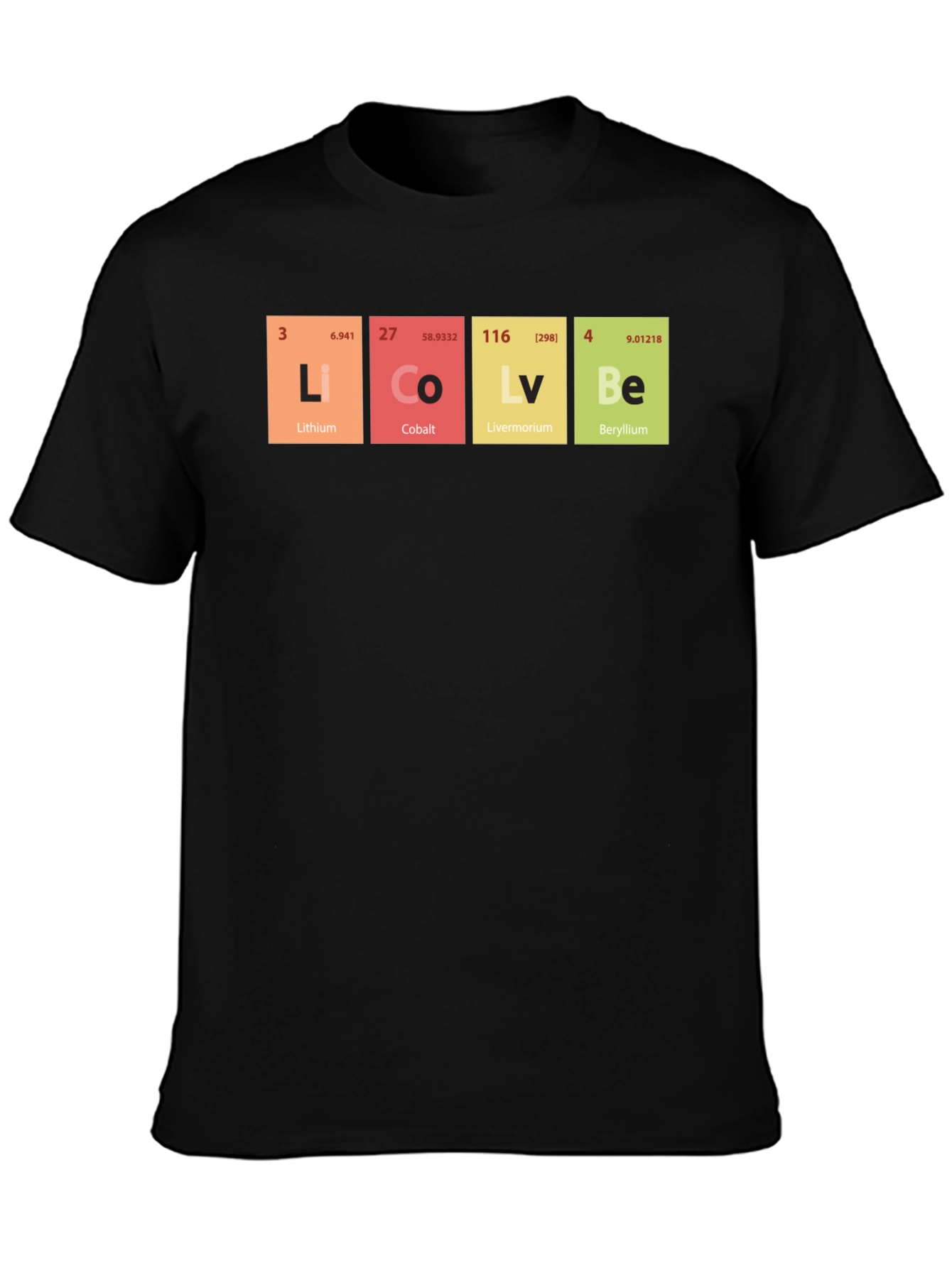 Periodic Table Love T-Shirt Chemistry Science Tee