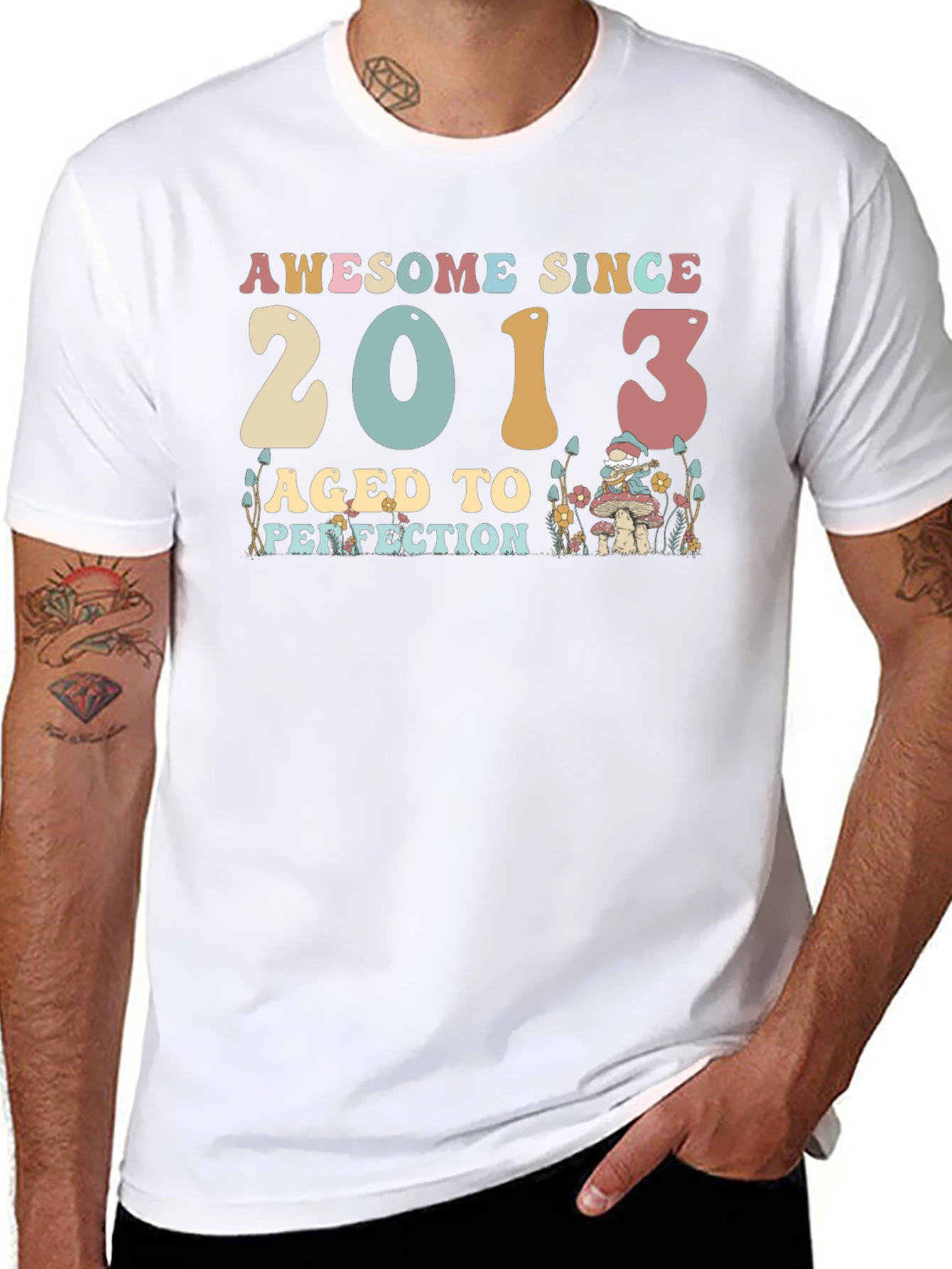 Awesome Since 2013 Aged To Perfection T-Shirt