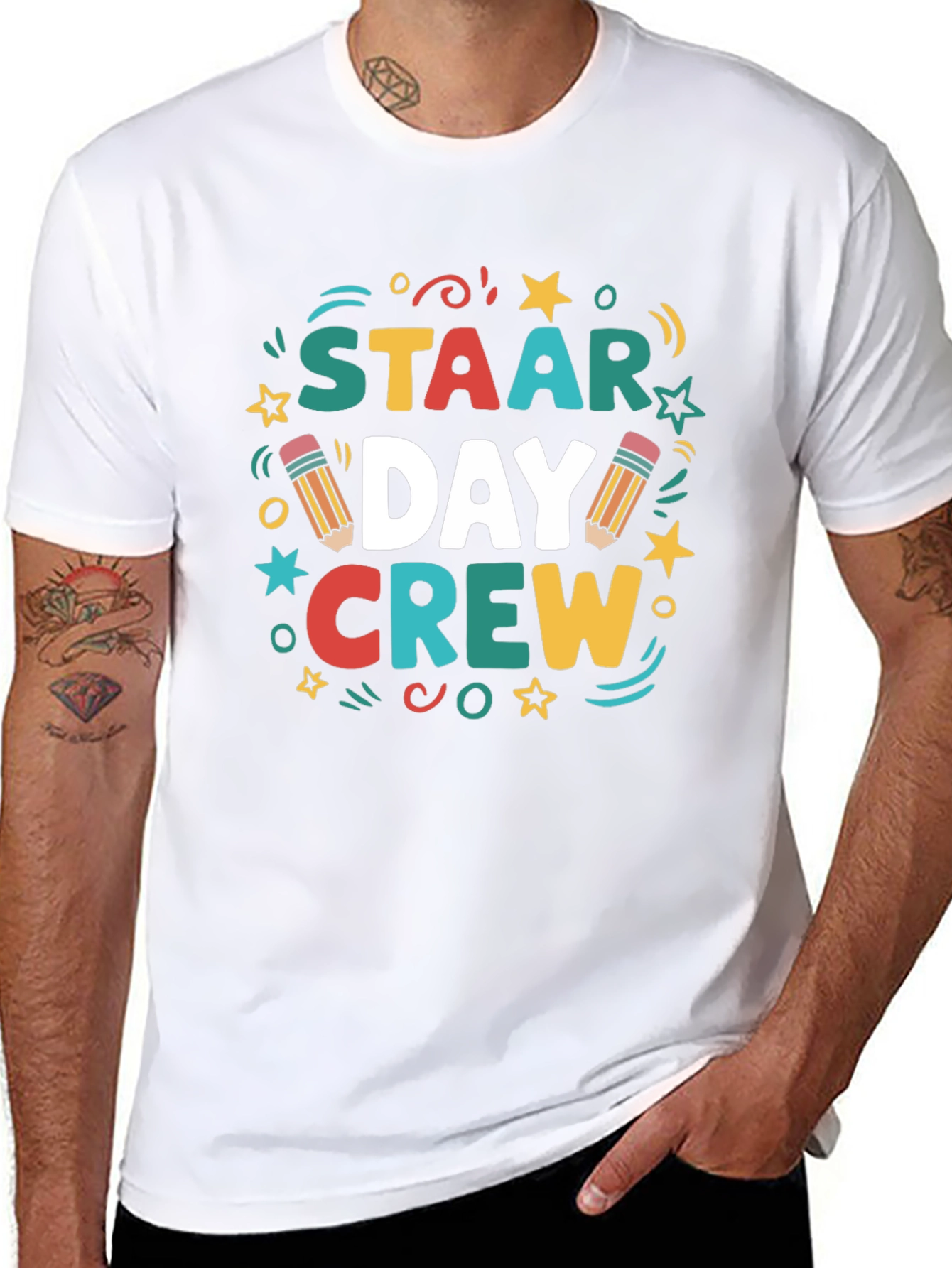 STARR Day Crew T-Shirt - Teacher Test Day Tee