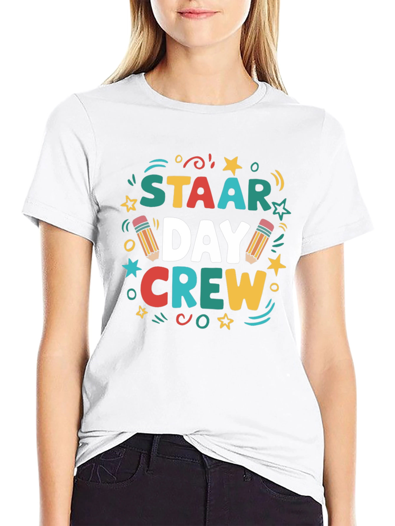STARR Day Crew T-Shirt - Teacher Test Day Tee