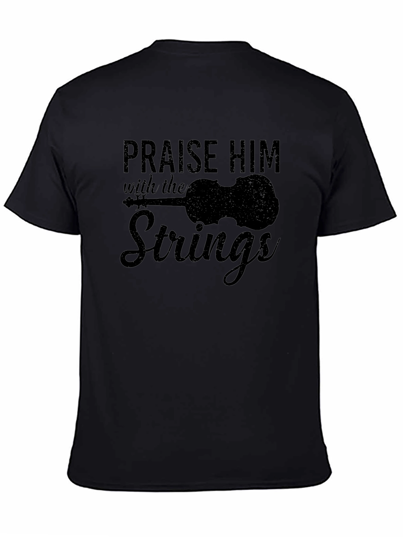 Praise Him with the Strings Graphic T-Shirt