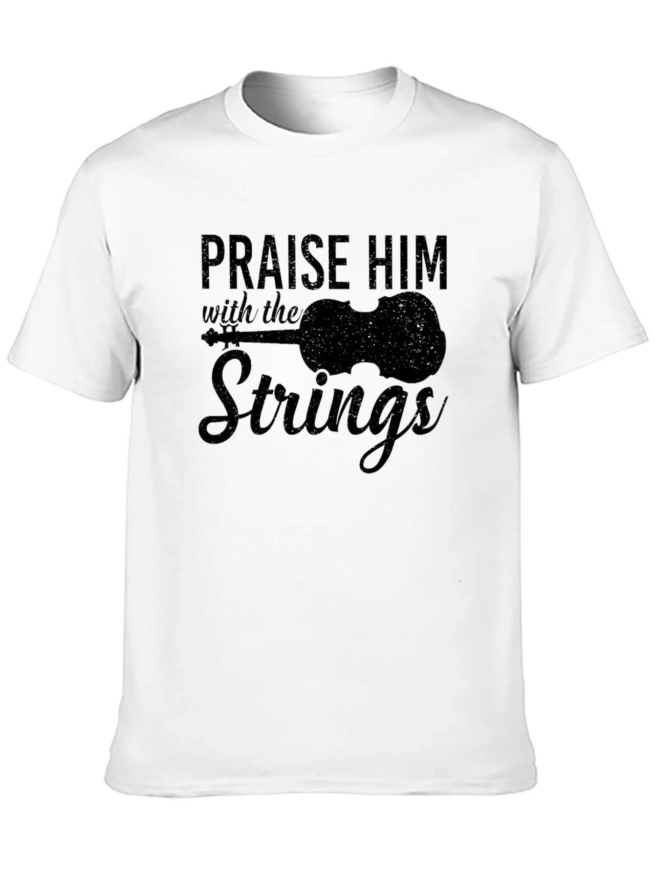 Praise Him with the Strings Graphic T-Shirt