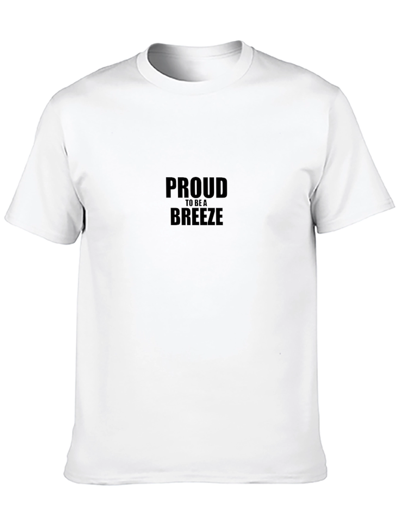 Proud to be a Breeze Black T-Shirt
