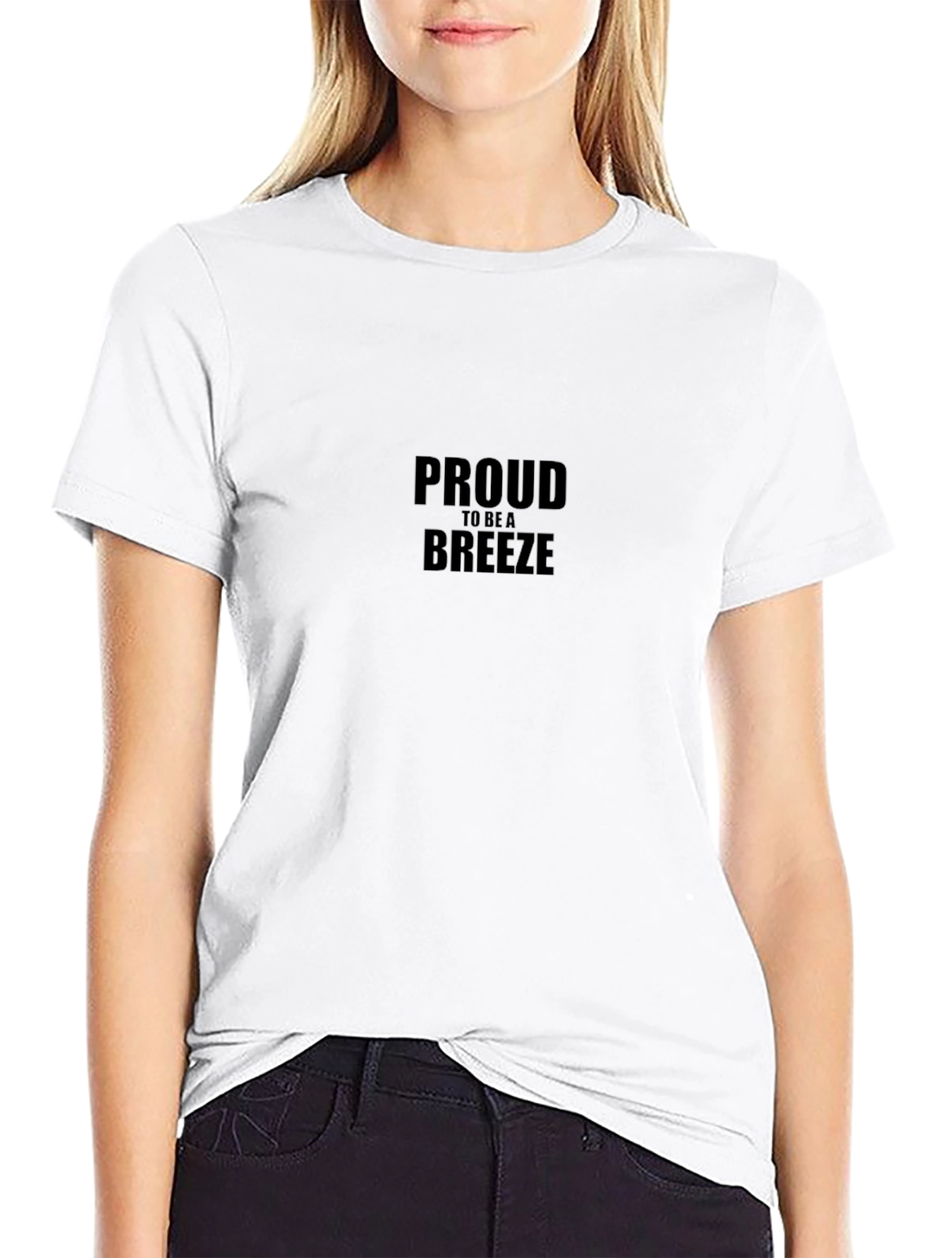 Proud to be a Breeze Black T-Shirt