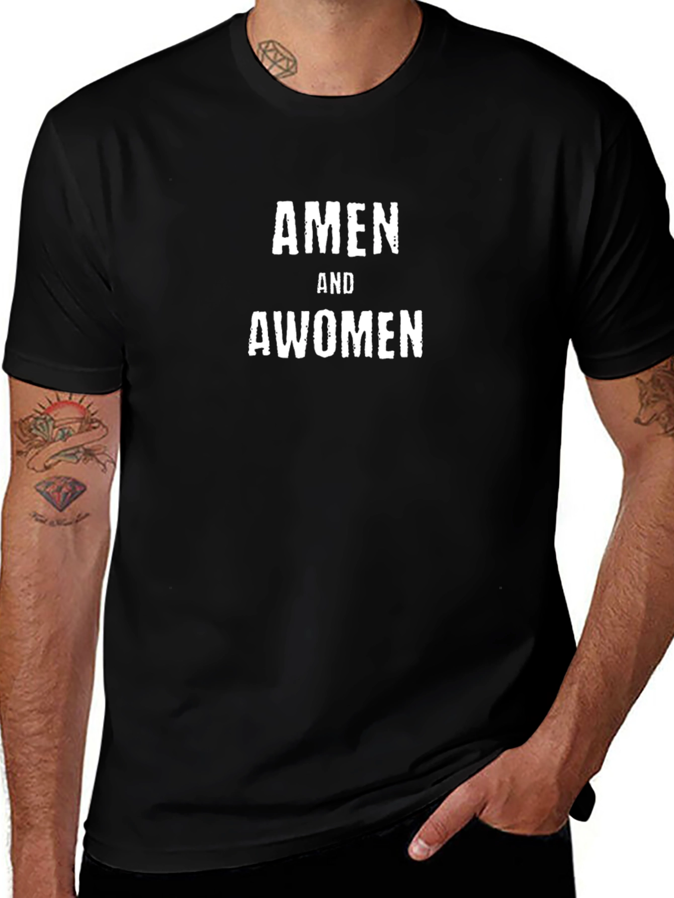 Amen and Awomen Graphic T-Shirt