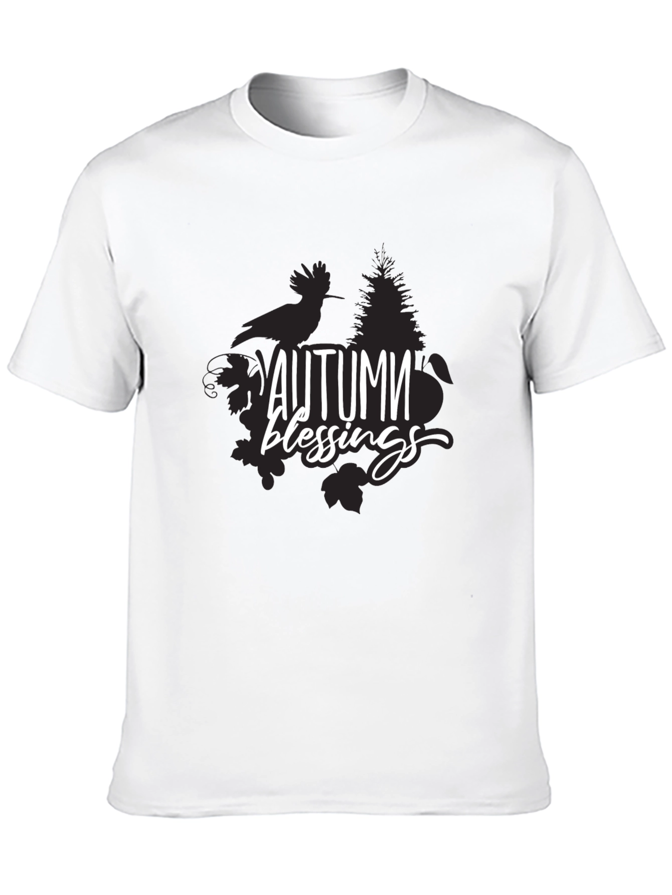 Autumn Blessings Graphic Tee - Stylish Fall Fashion
