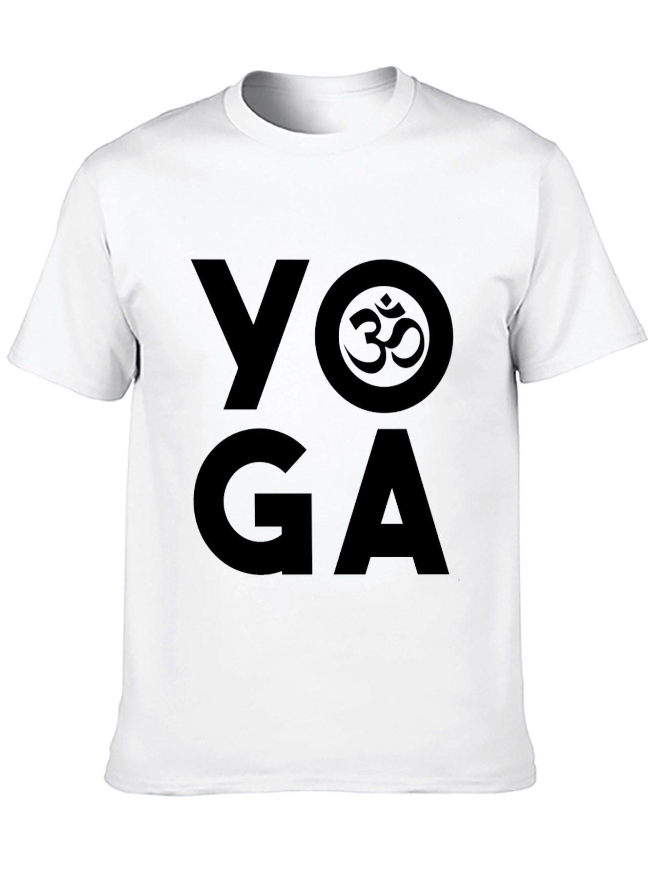 Yoga Om Symbol Black T-Shirt