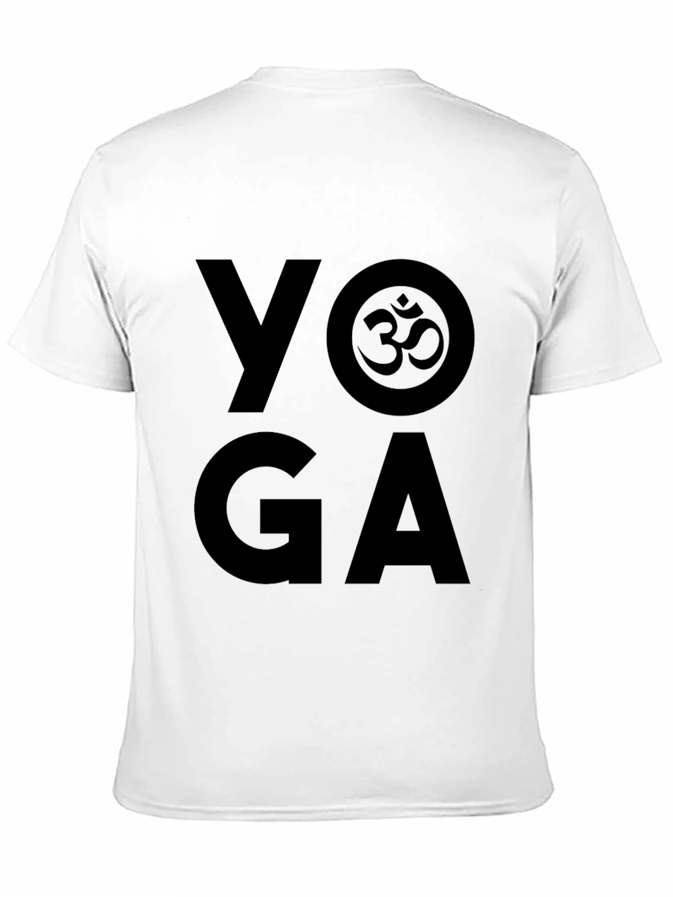 Yoga Om Symbol Black T-Shirt