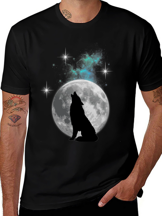 Wolf Moon Graphic T-Shirt
