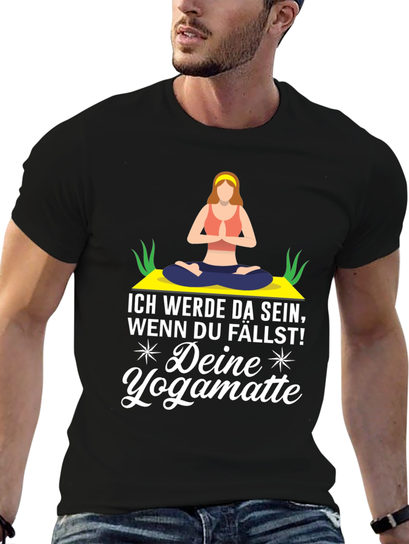 Yoga Mat Tee - Funny Meditation Gift Shirt
