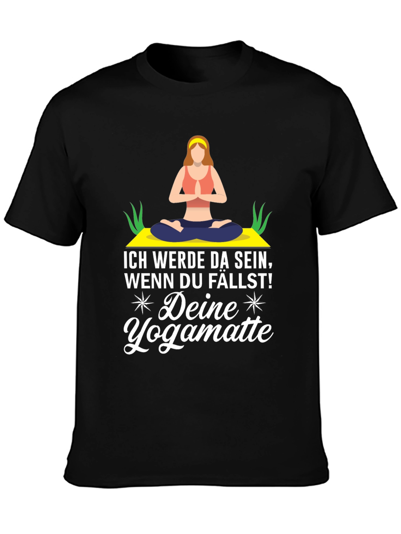 Yoga Mat Tee - Funny Meditation Gift Shirt