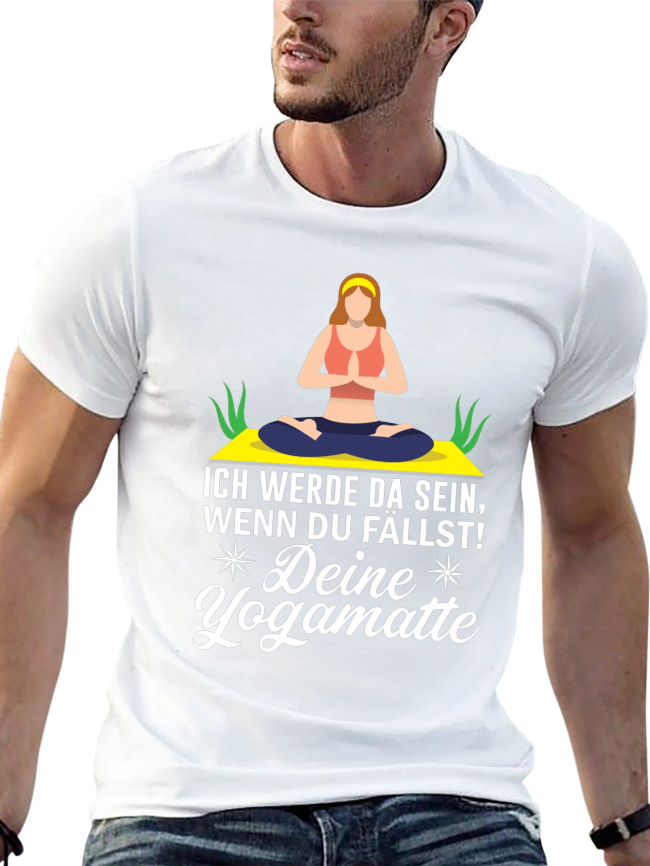 Yoga Mat Tee - Funny Meditation Gift Shirt