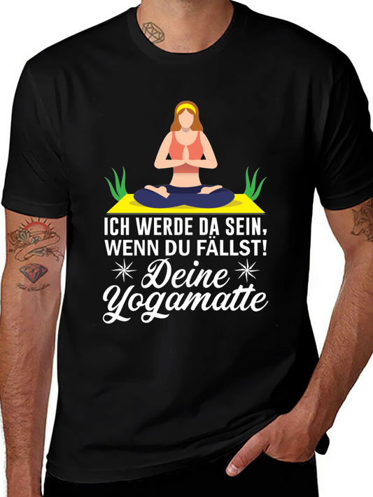 Yoga Mat Tee - Funny Meditation Gift Shirt