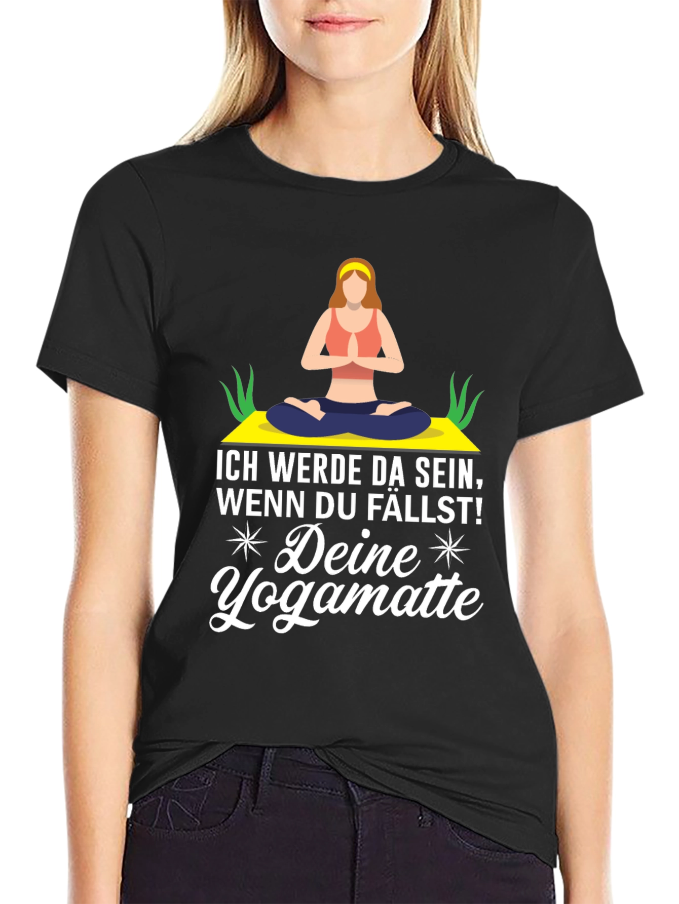 Yoga Mat Tee - Funny Meditation Gift Shirt