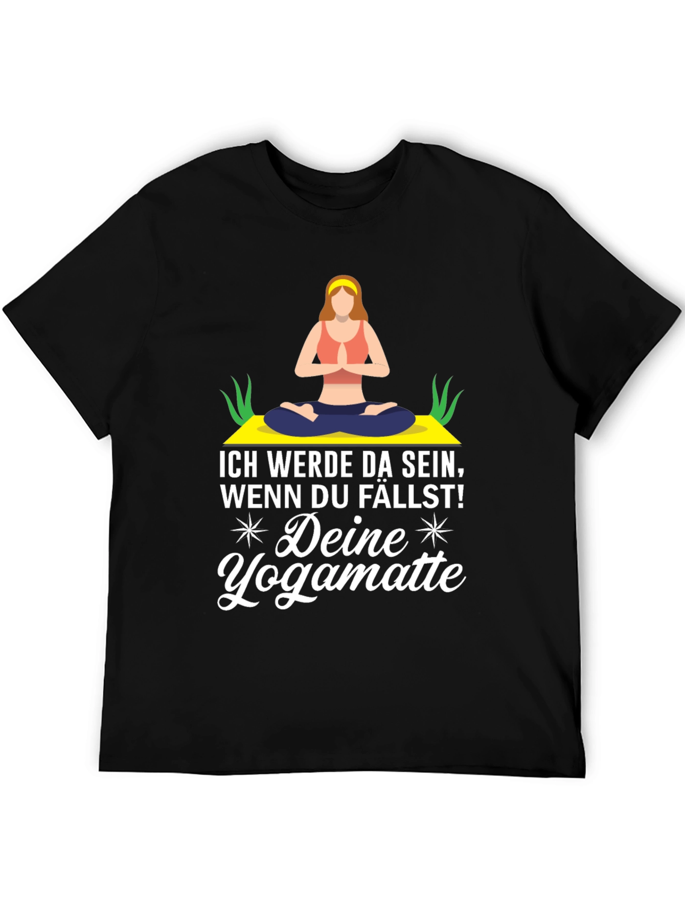 Yoga Mat Tee - Funny Meditation Gift Shirt