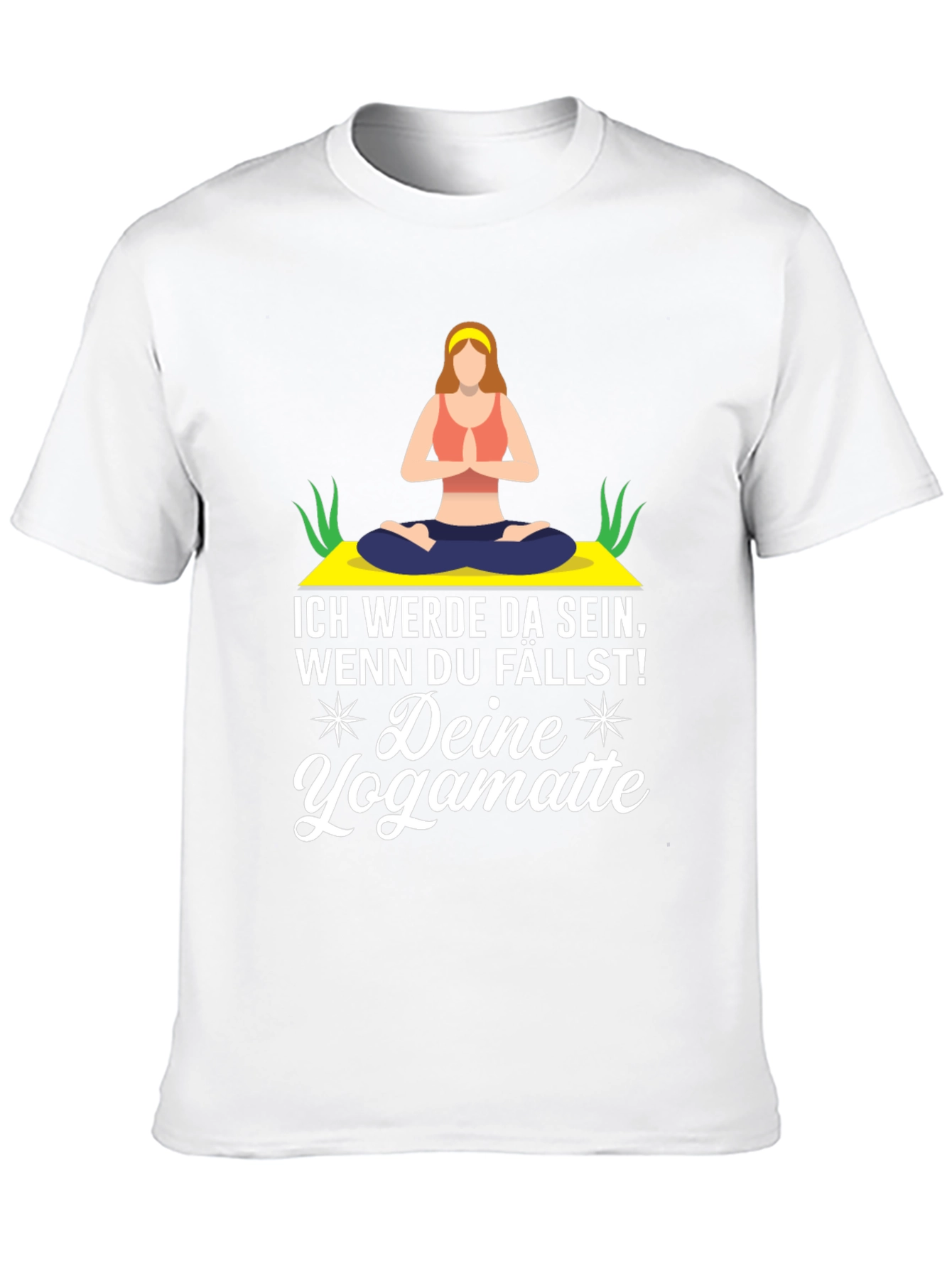 Yoga Mat Tee - Funny Meditation Gift Shirt