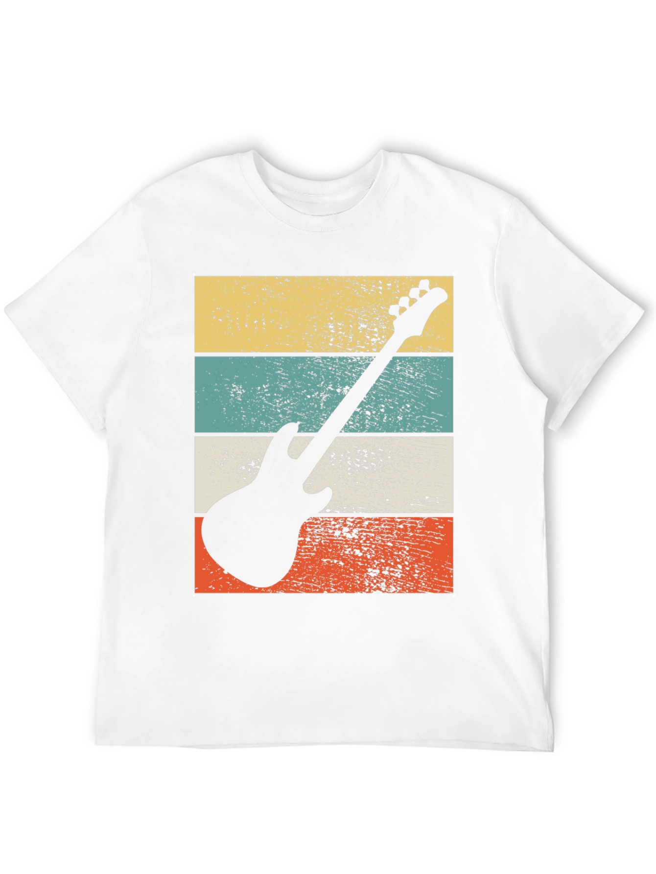 Retro Guitar Graphic Tee