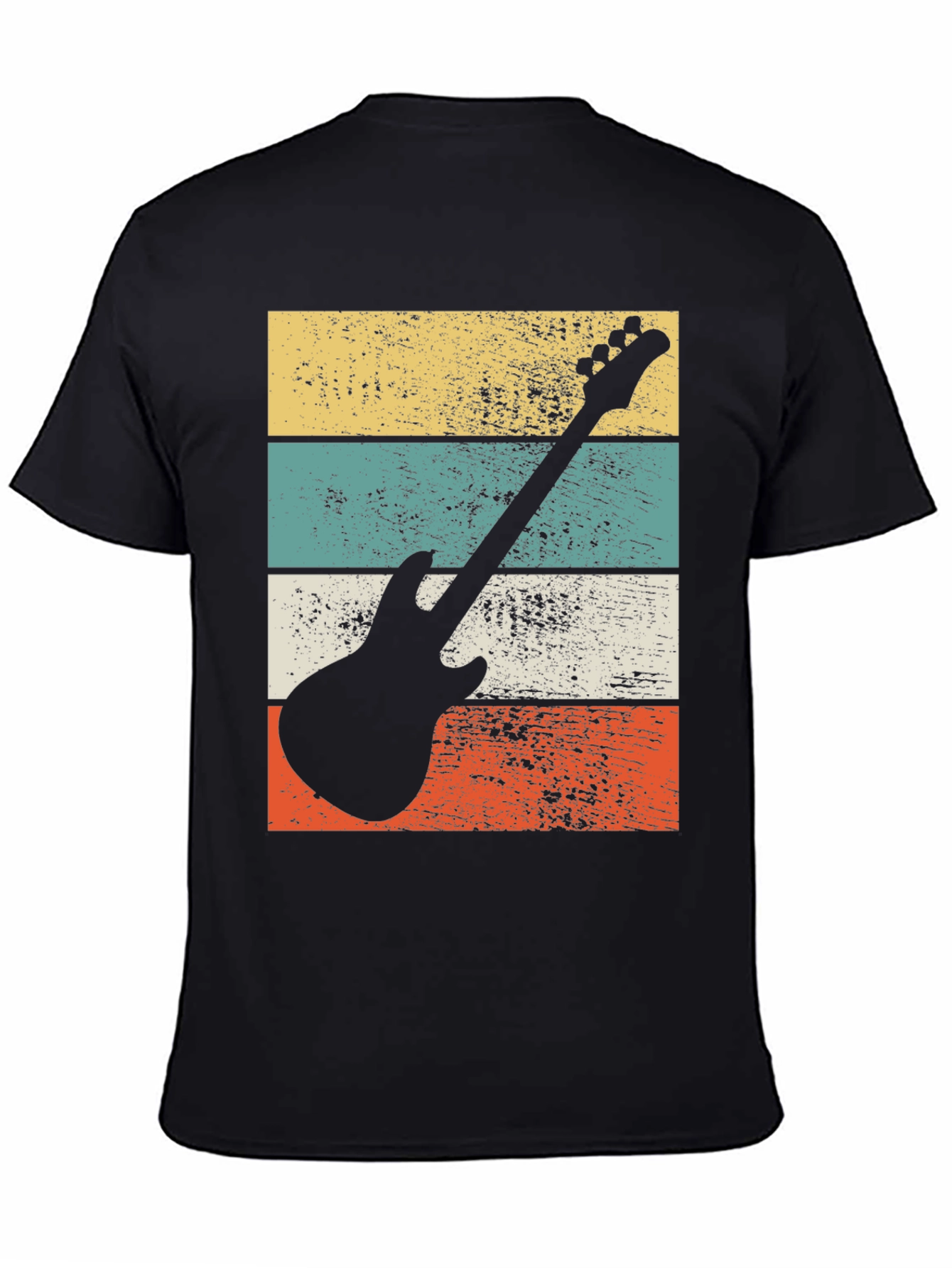 Retro Guitar Graphic Tee