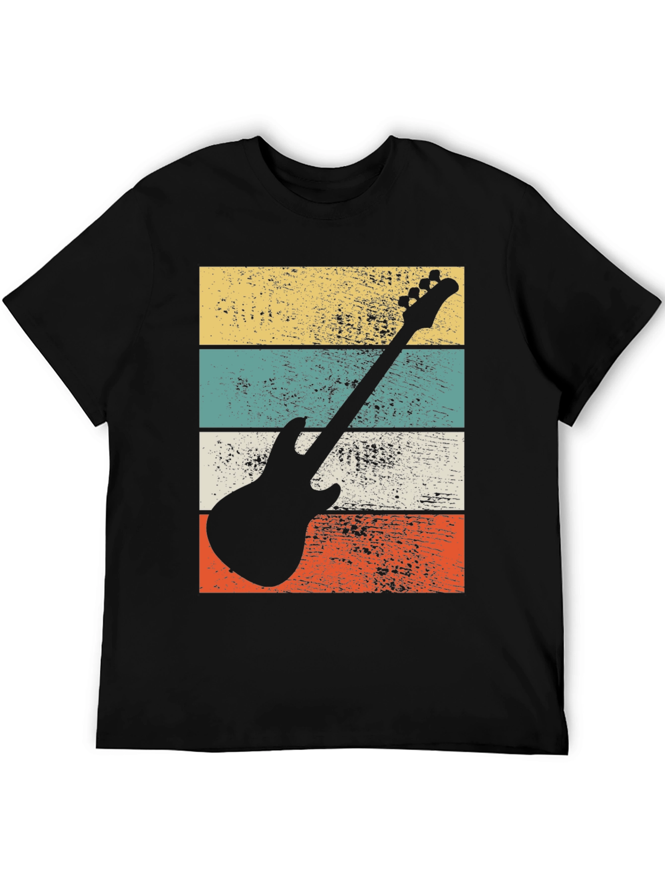 Retro Guitar Graphic Tee