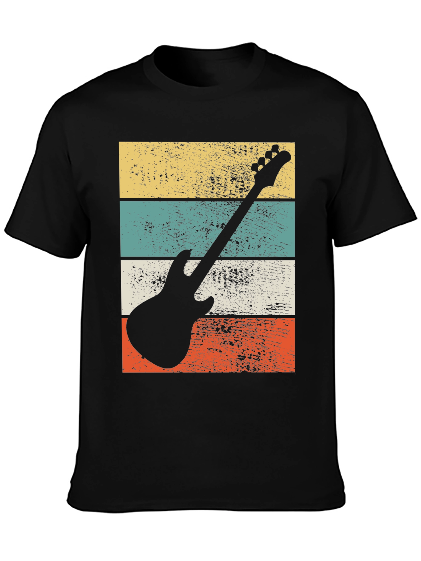 Retro Guitar Graphic Tee