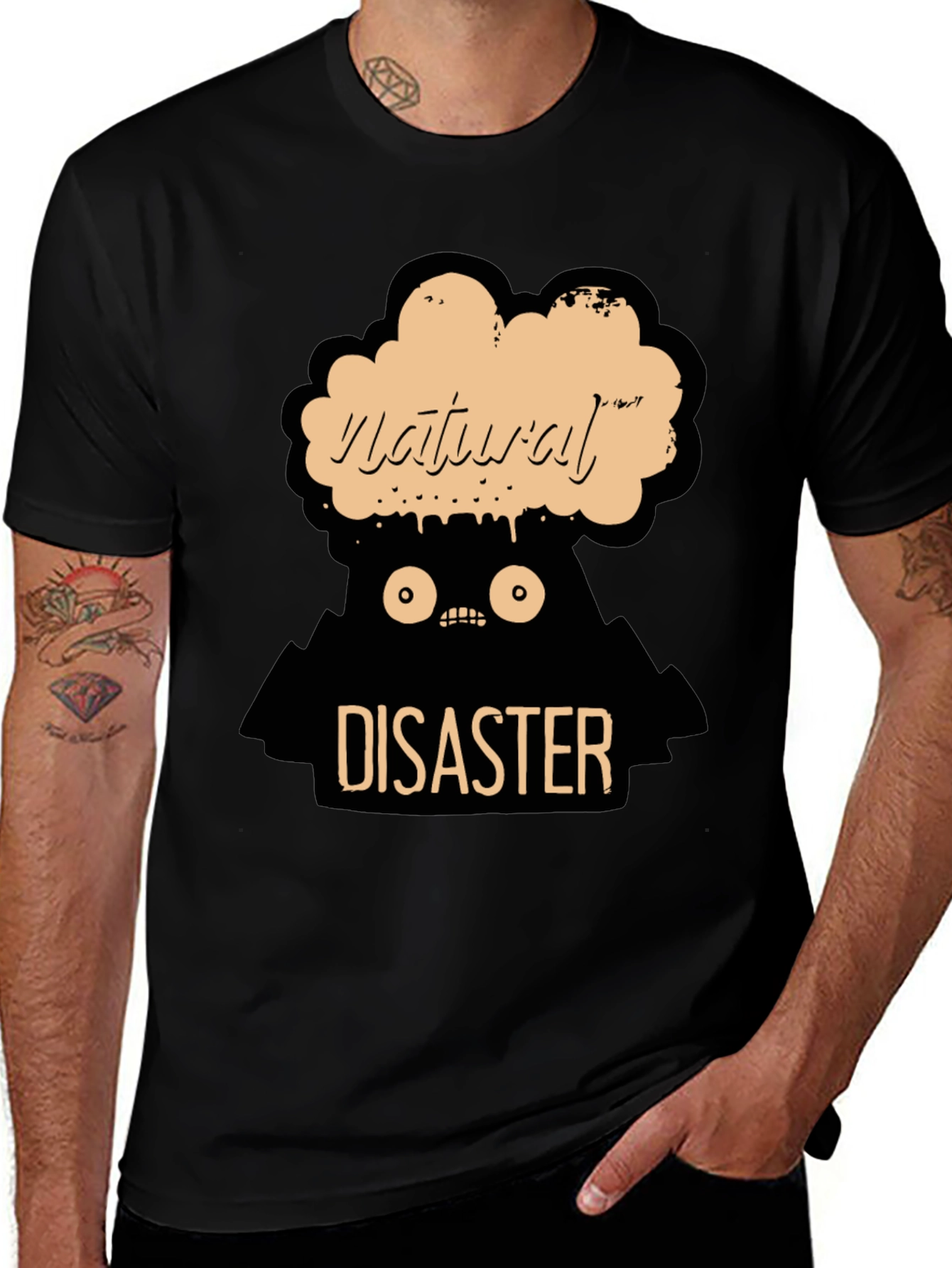 Natural Disaster Graphic Tee - Funny T-Shirt