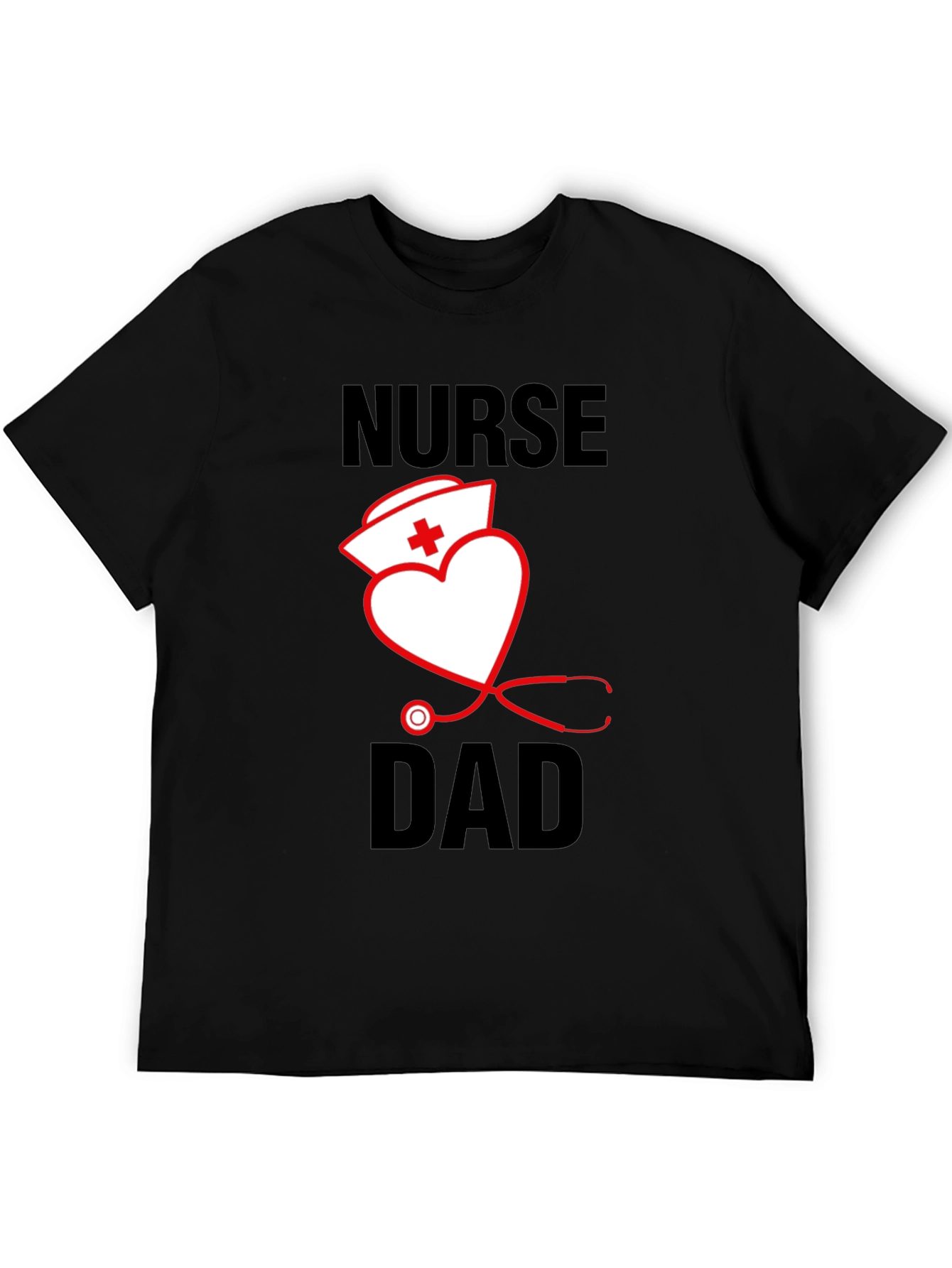 Nurse Dad Graphic T-Shirt - Medical Fathers Day Gift