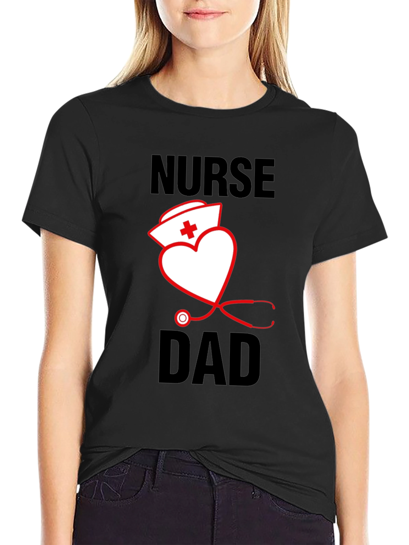 Nurse Dad Graphic T-Shirt - Medical Fathers Day Gift