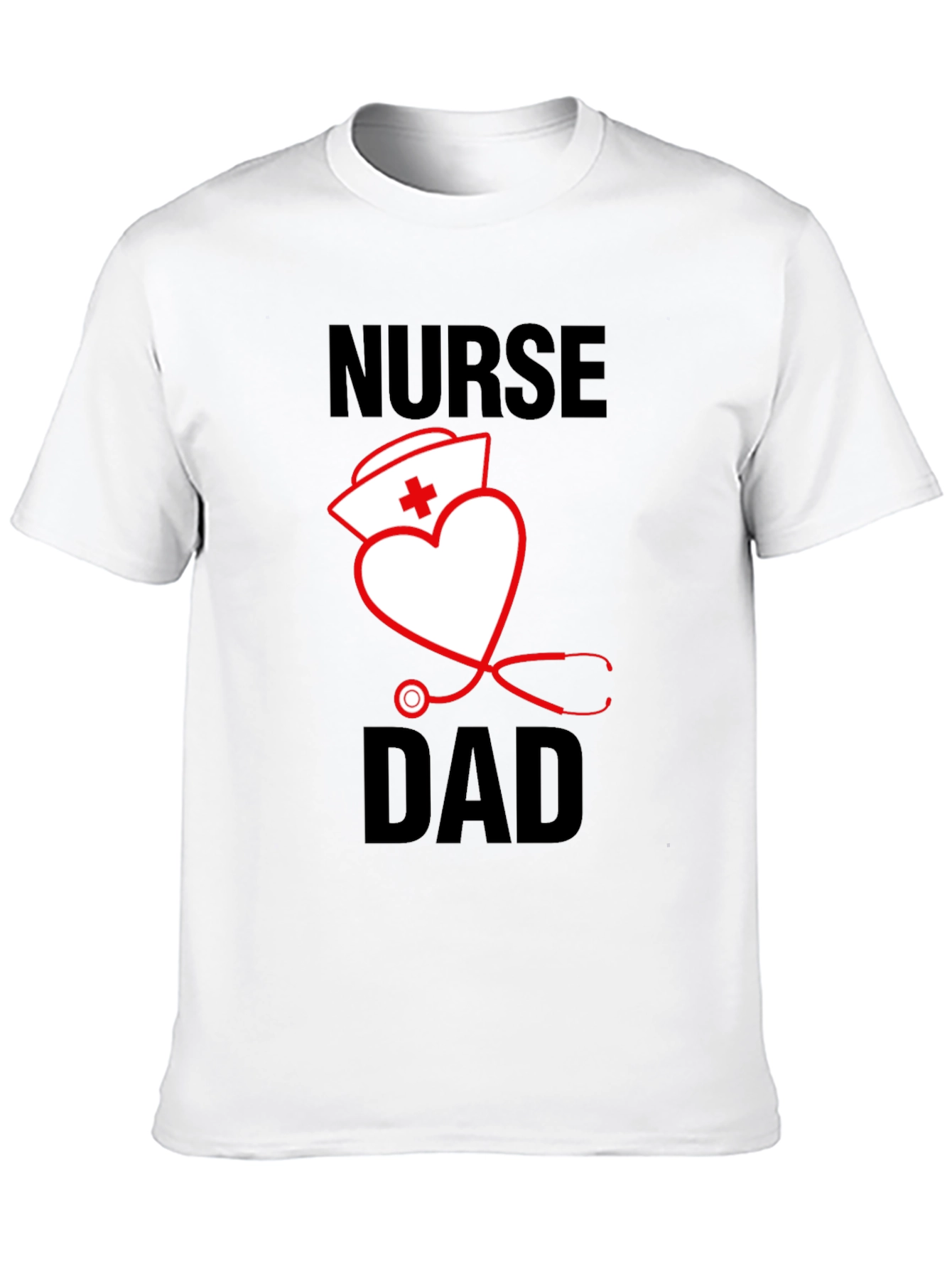 Nurse Dad Graphic T-Shirt - Medical Fathers Day Gift