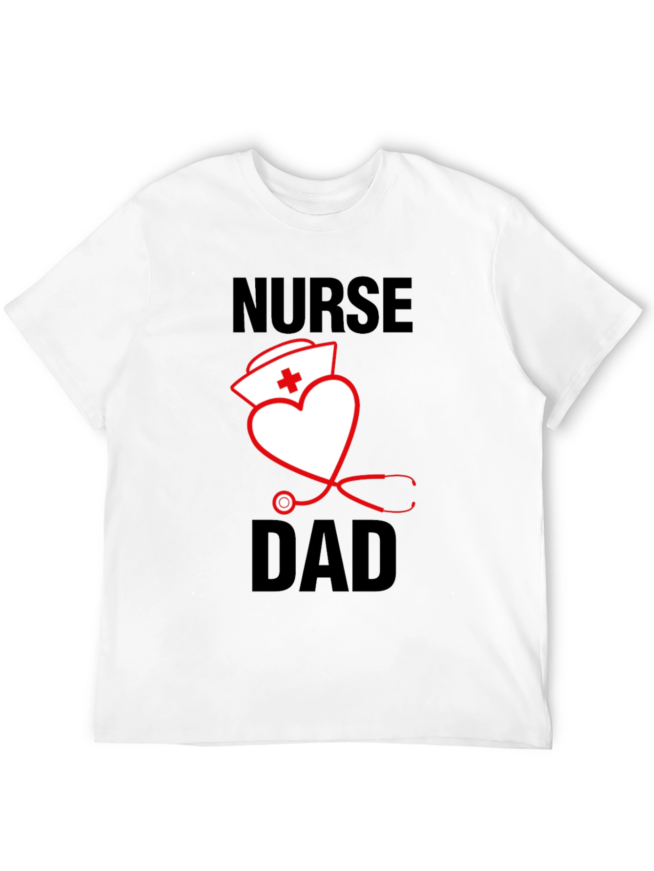 Nurse Dad Graphic T-Shirt - Medical Fathers Day Gift