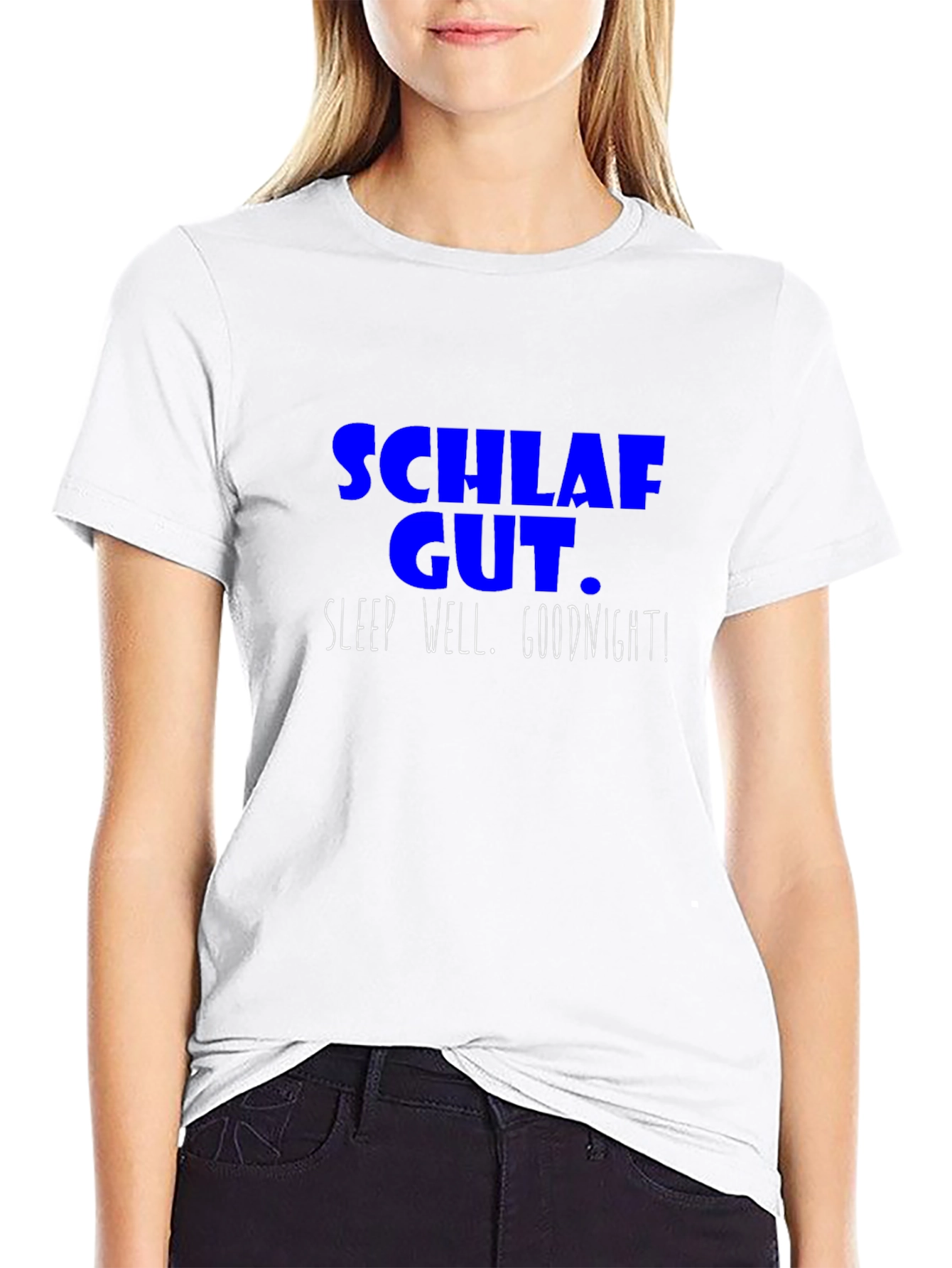 Schlaf Gut T-Shirt - Sleep Well Goodnight Tee