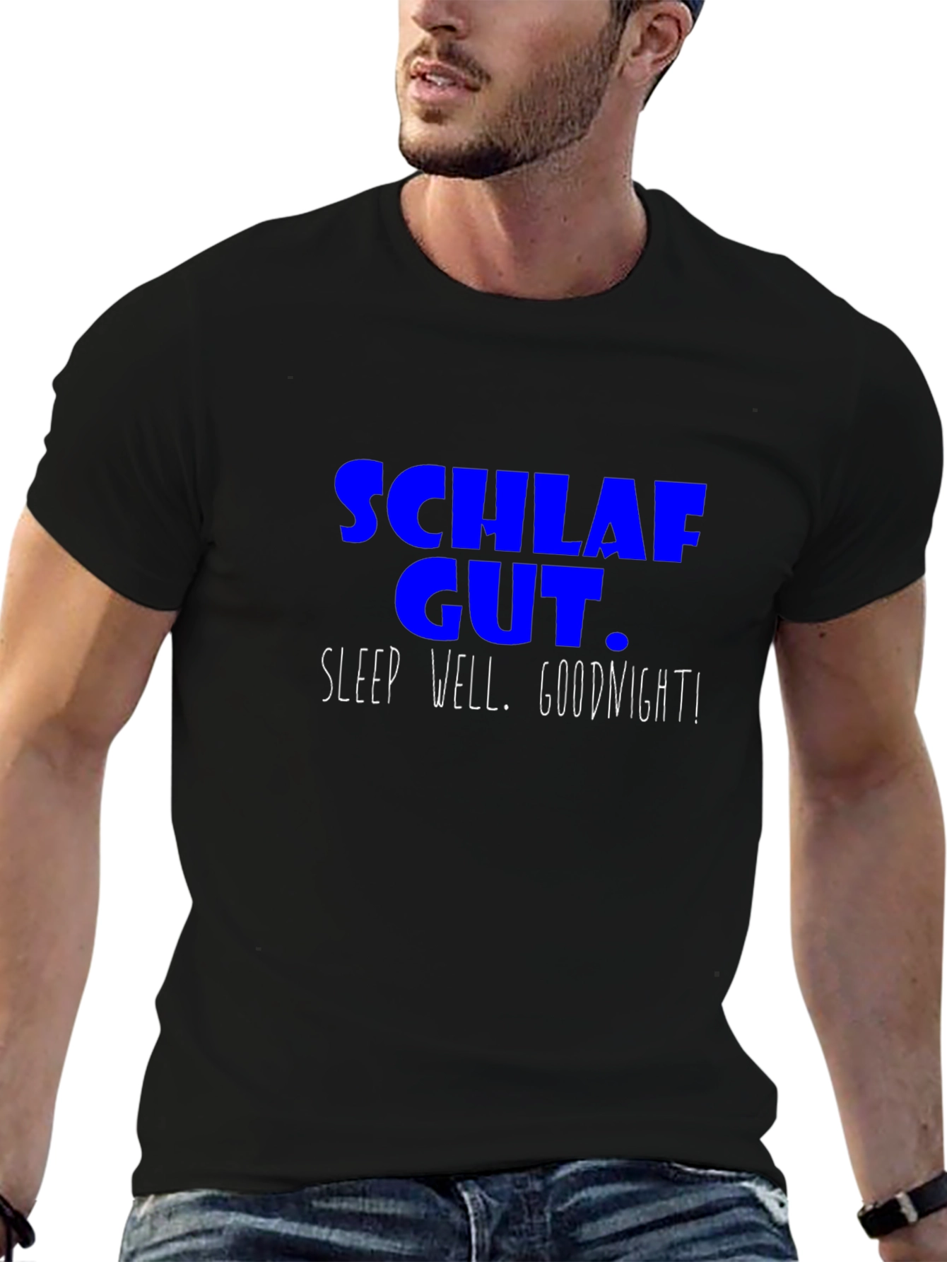 Schlaf Gut T-Shirt - Sleep Well Goodnight Tee