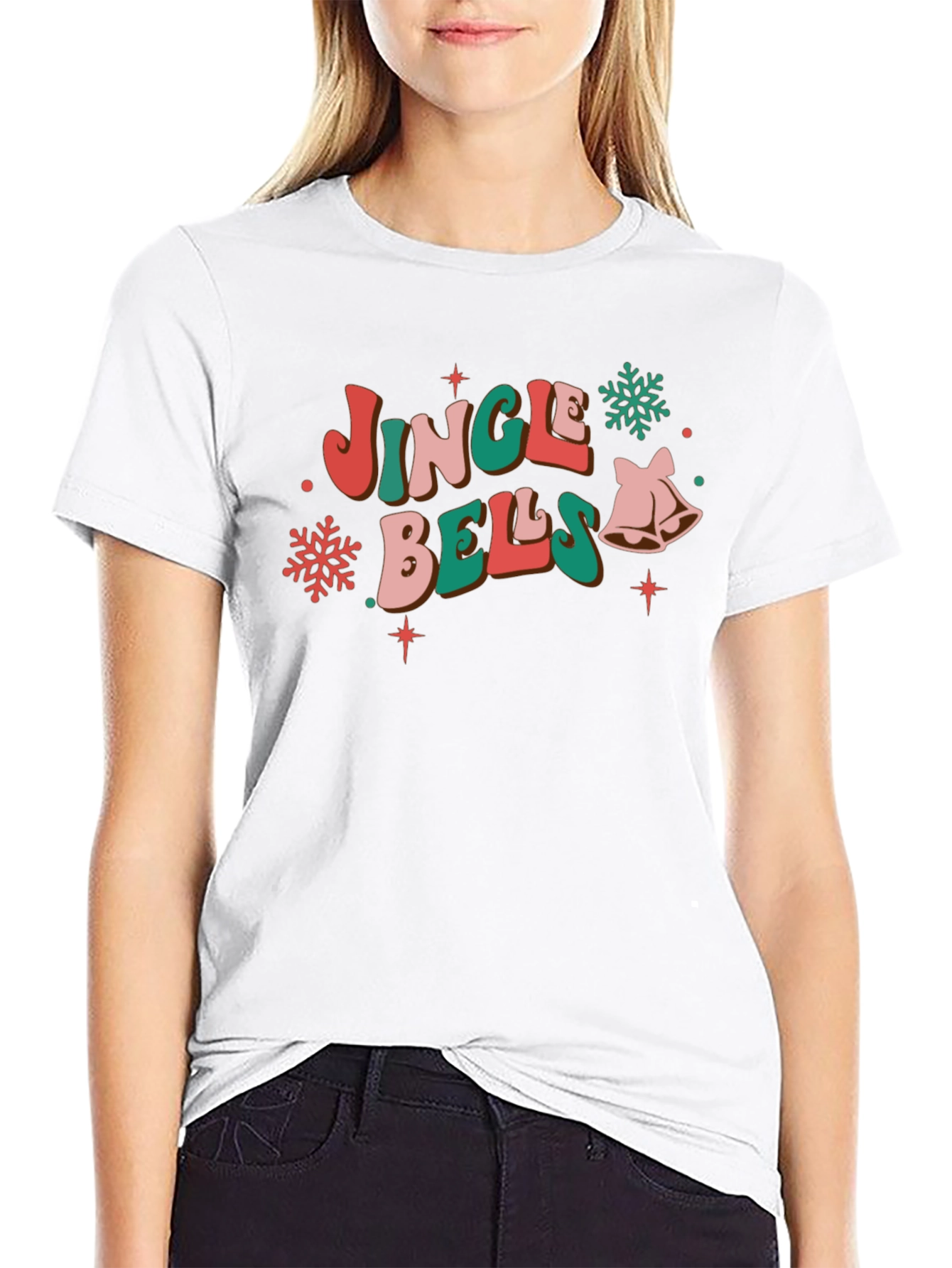 Retro Jingle Bells Graphic Tee