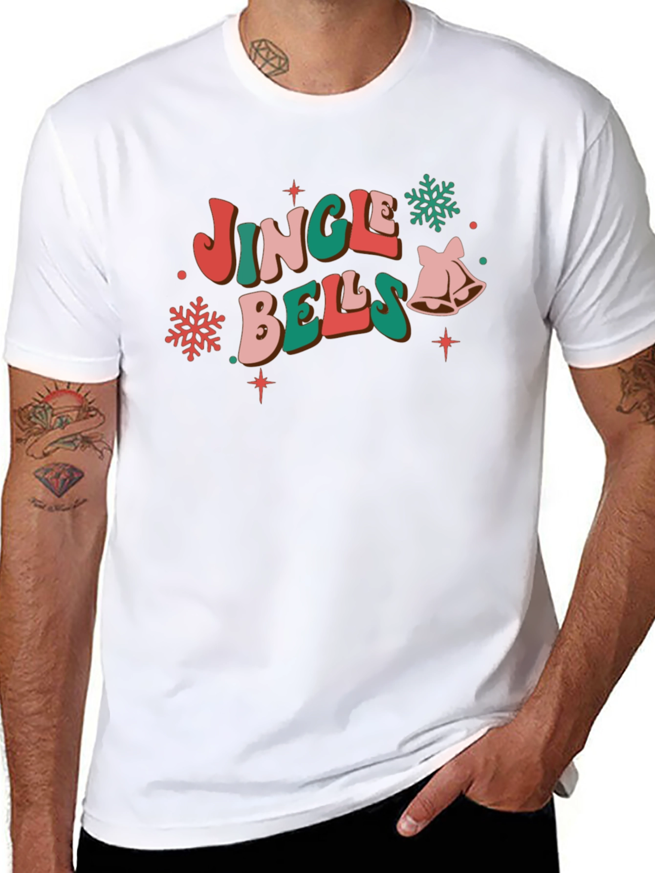 Retro Jingle Bells Graphic Tee