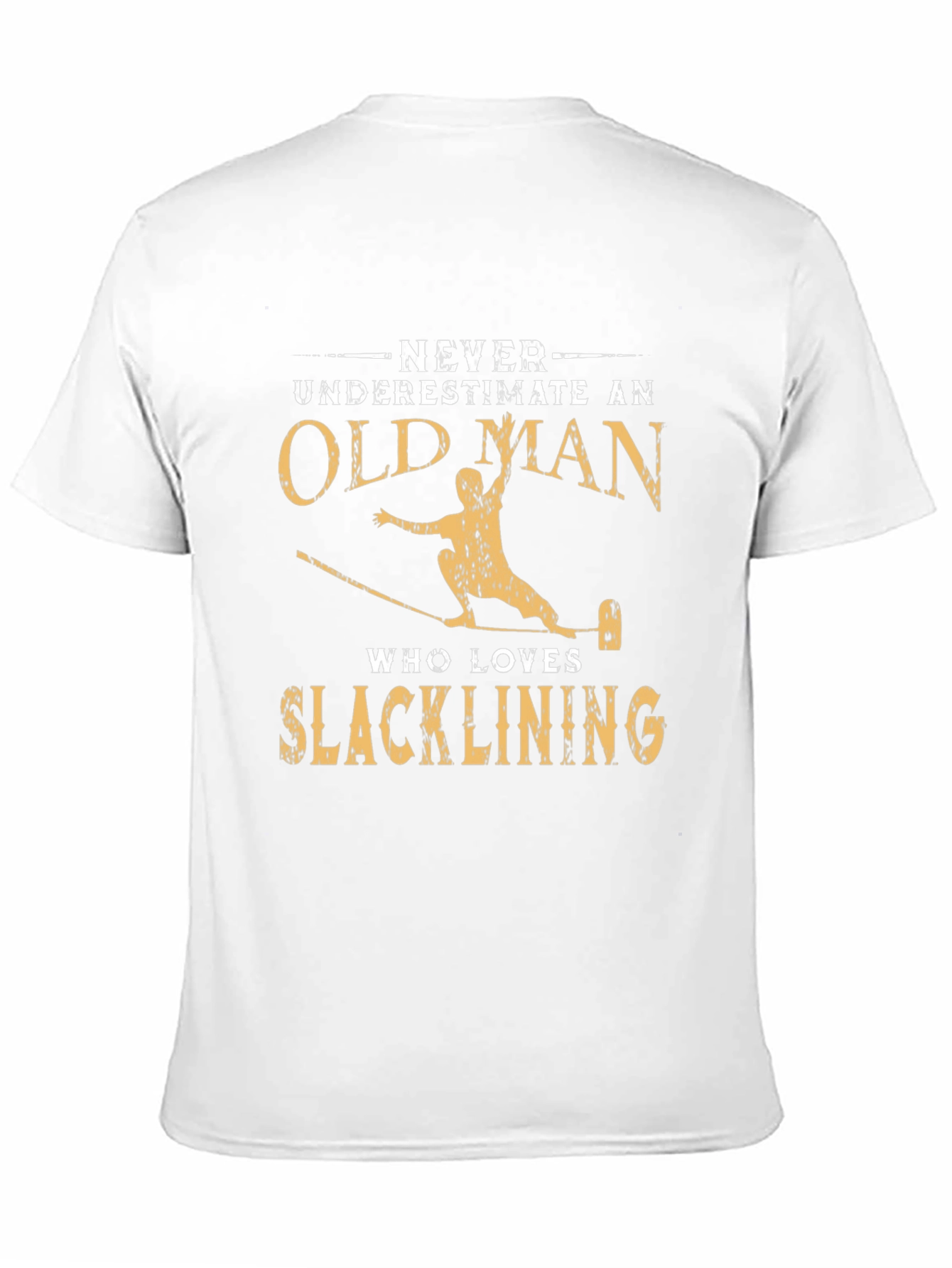 Slacklining Old Man Graphic Tee