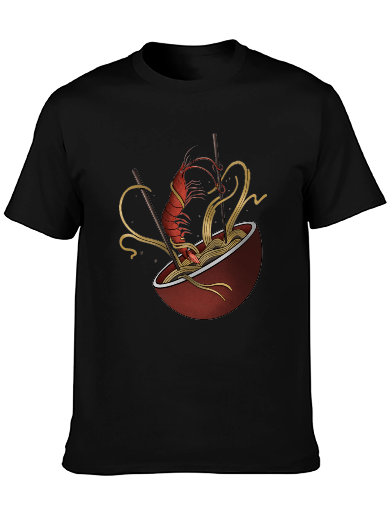 Shrimp Ramen Graphic T-Shirt