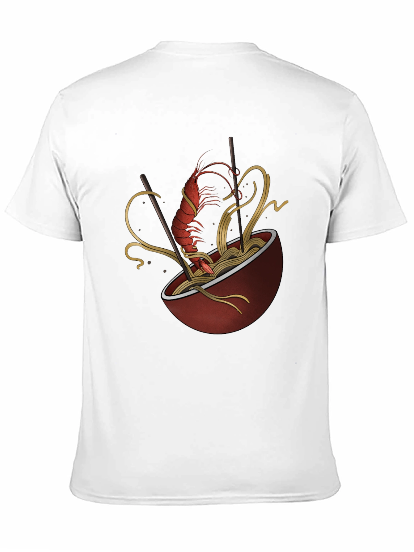 Shrimp Ramen Graphic T-Shirt