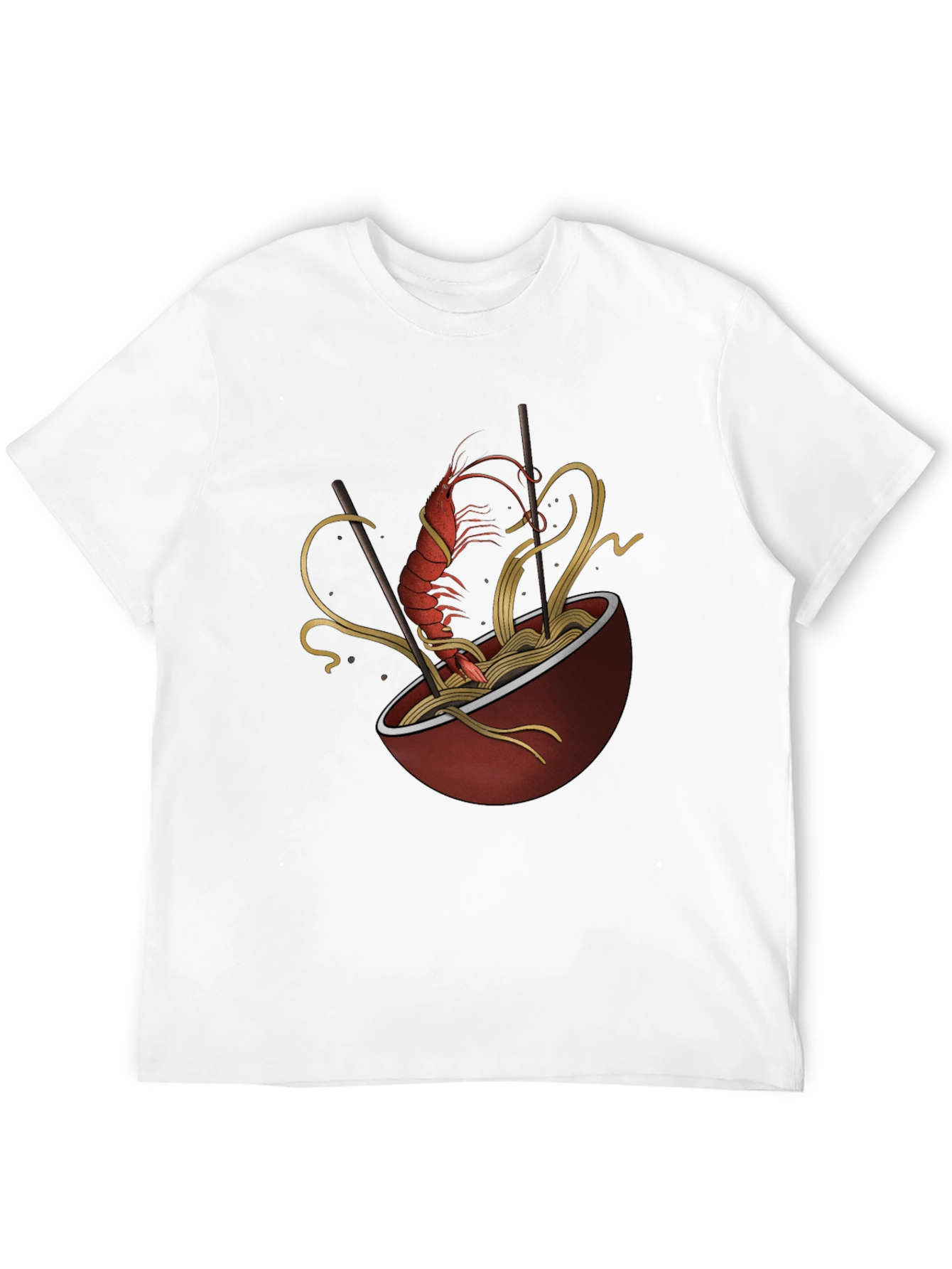 Shrimp Ramen Graphic T-Shirt