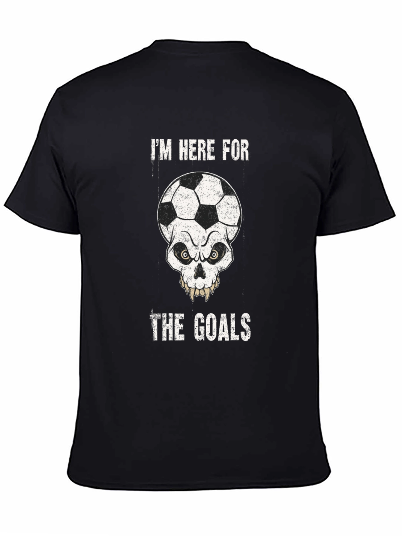 Skull Soccer Goals T-Shirt