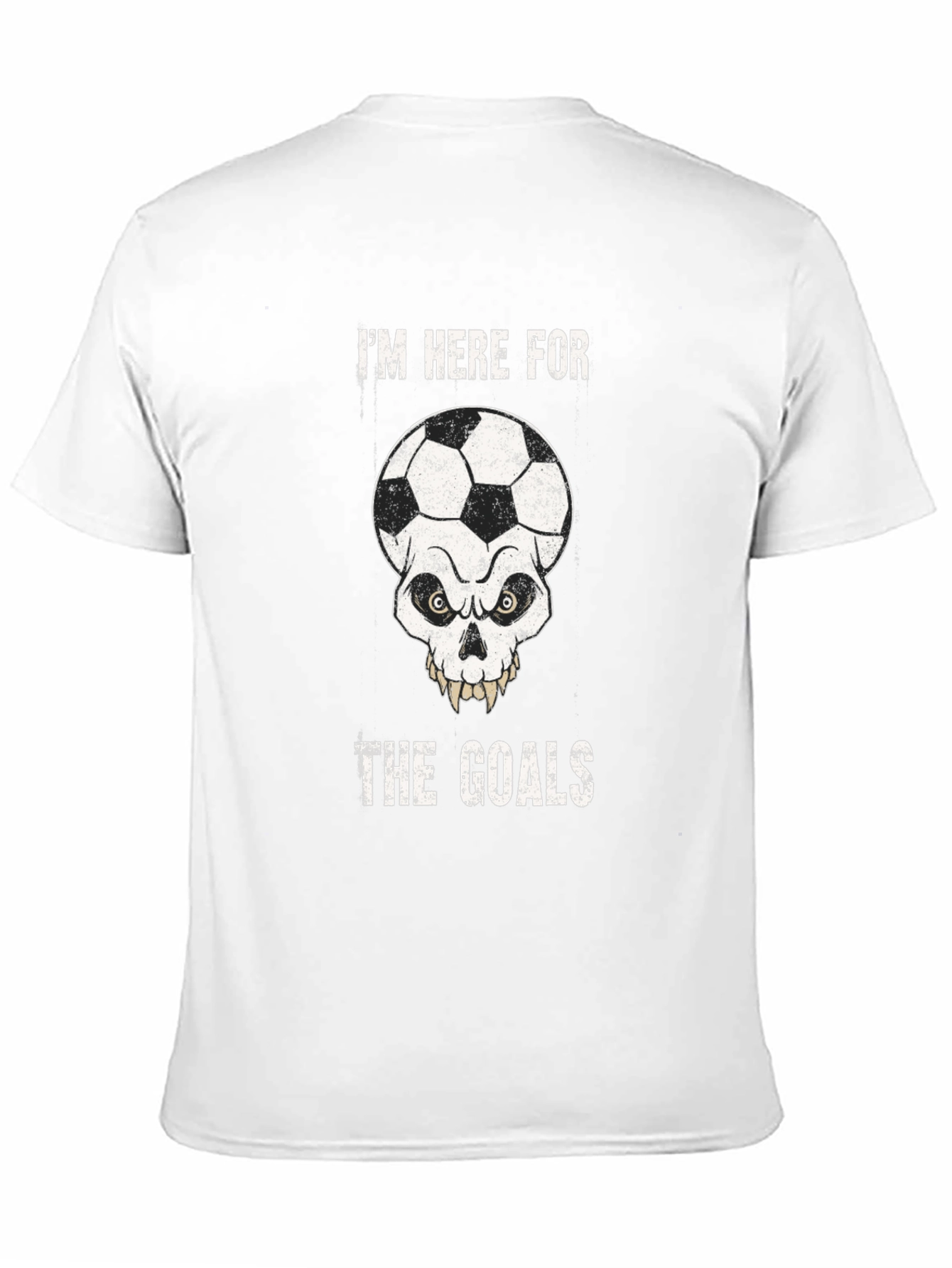 Skull Soccer Goals T-Shirt