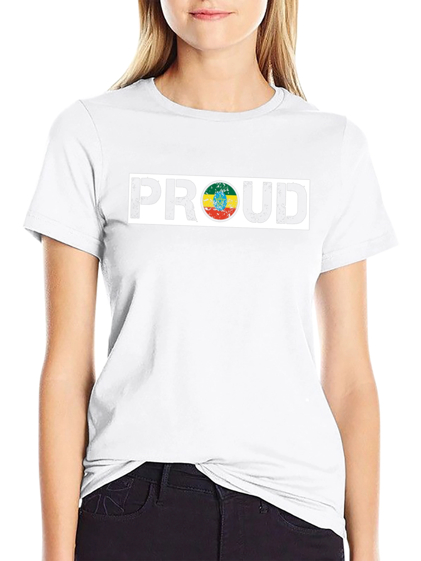 Proud Ethiopian Flag T-Shirt
