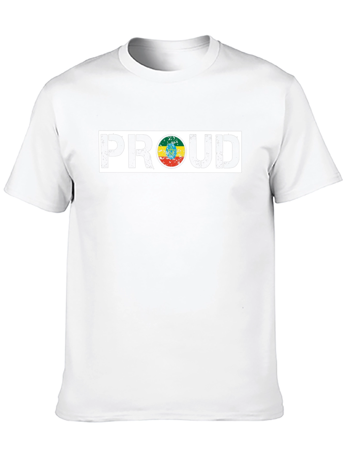 Proud Ethiopian Flag T-Shirt
