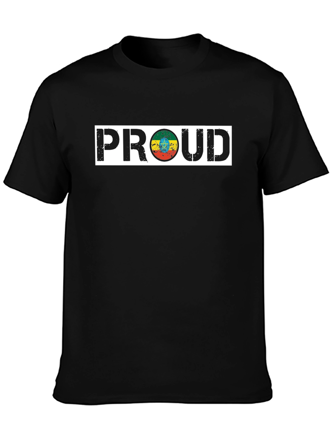 Proud Ethiopian Flag T-Shirt