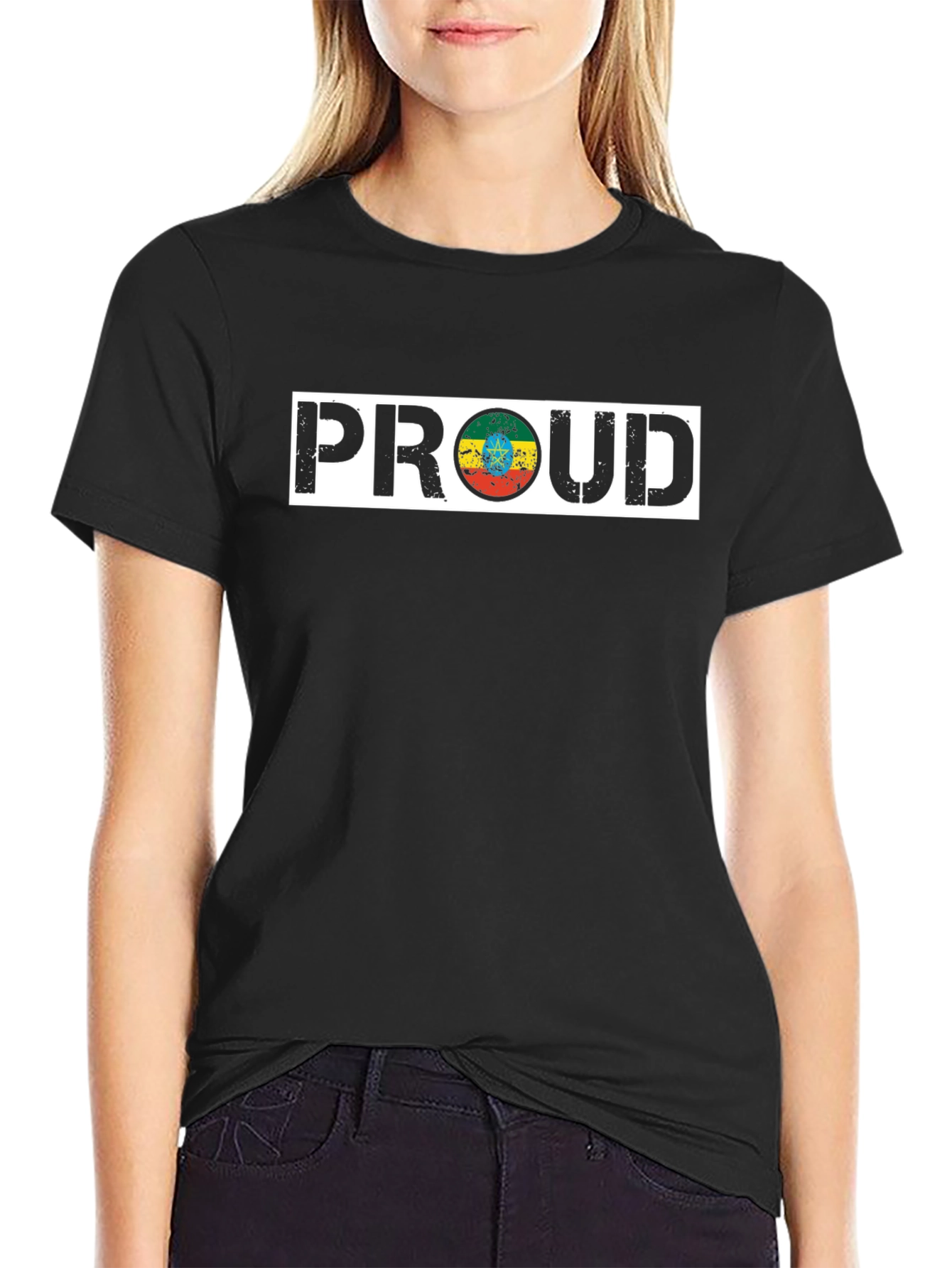 Proud Ethiopian Flag T-Shirt