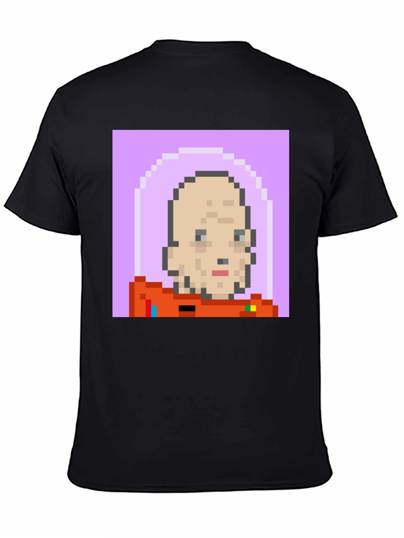 Pixel Art Crypto Punk Graphic T-Shirt